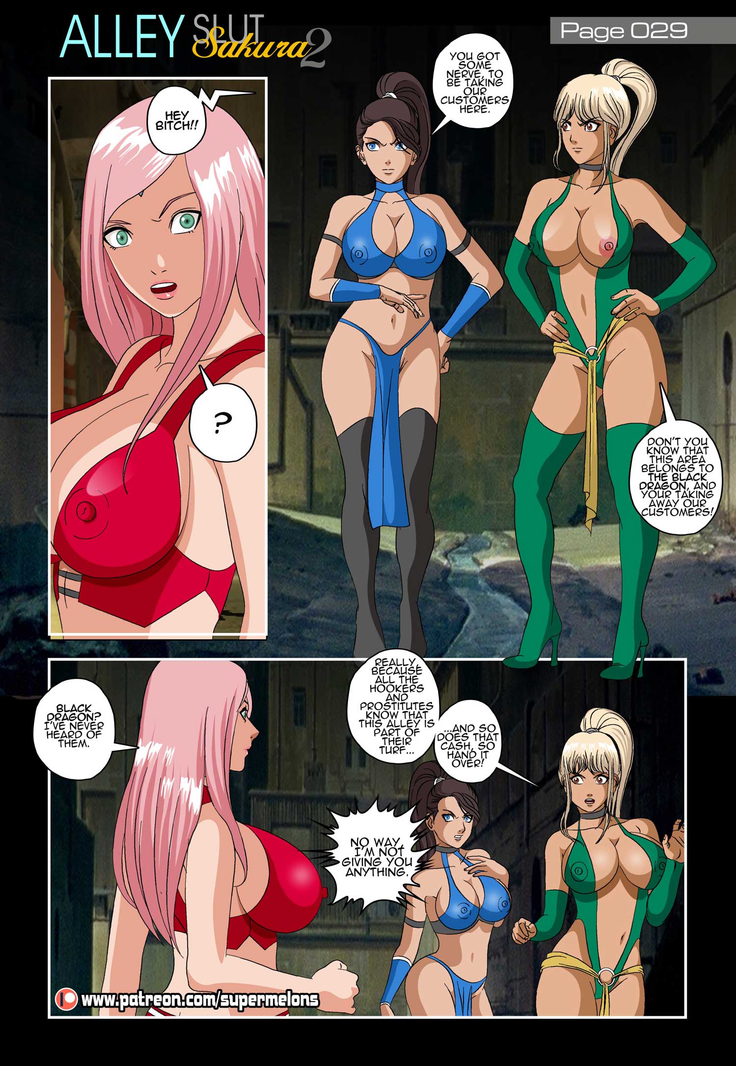 Alley Slut Sakura (Naruto) #2 – Chapter 1 – page 30