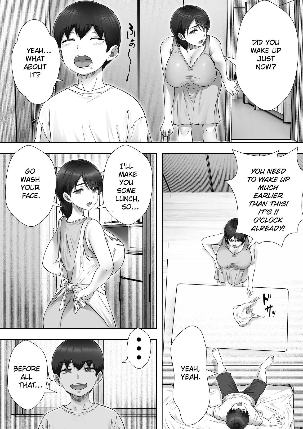 DeliHeal Kaa-chan 3 ~Daisuki na Kaa-chan to Yari Makuri Handousei Seikatsu~ | Call Girl Mom 3: Non-Stop Fucking With My Beloved Mom in Our Almost Live-in Sex Life — preview page 4