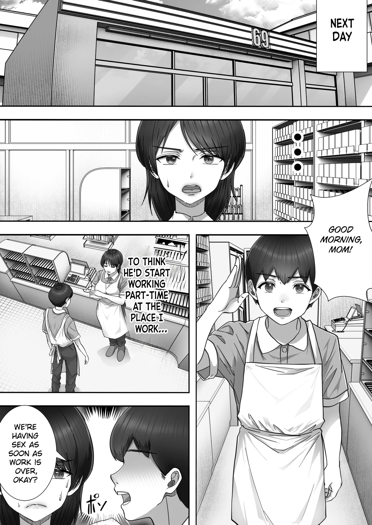 DeliHeal Yondara Gachi no Kaa-chan ga Kita Hanashi 2 | When I Ordered a Call Girl My Mom Actually Showed Up 2 — preview page 10