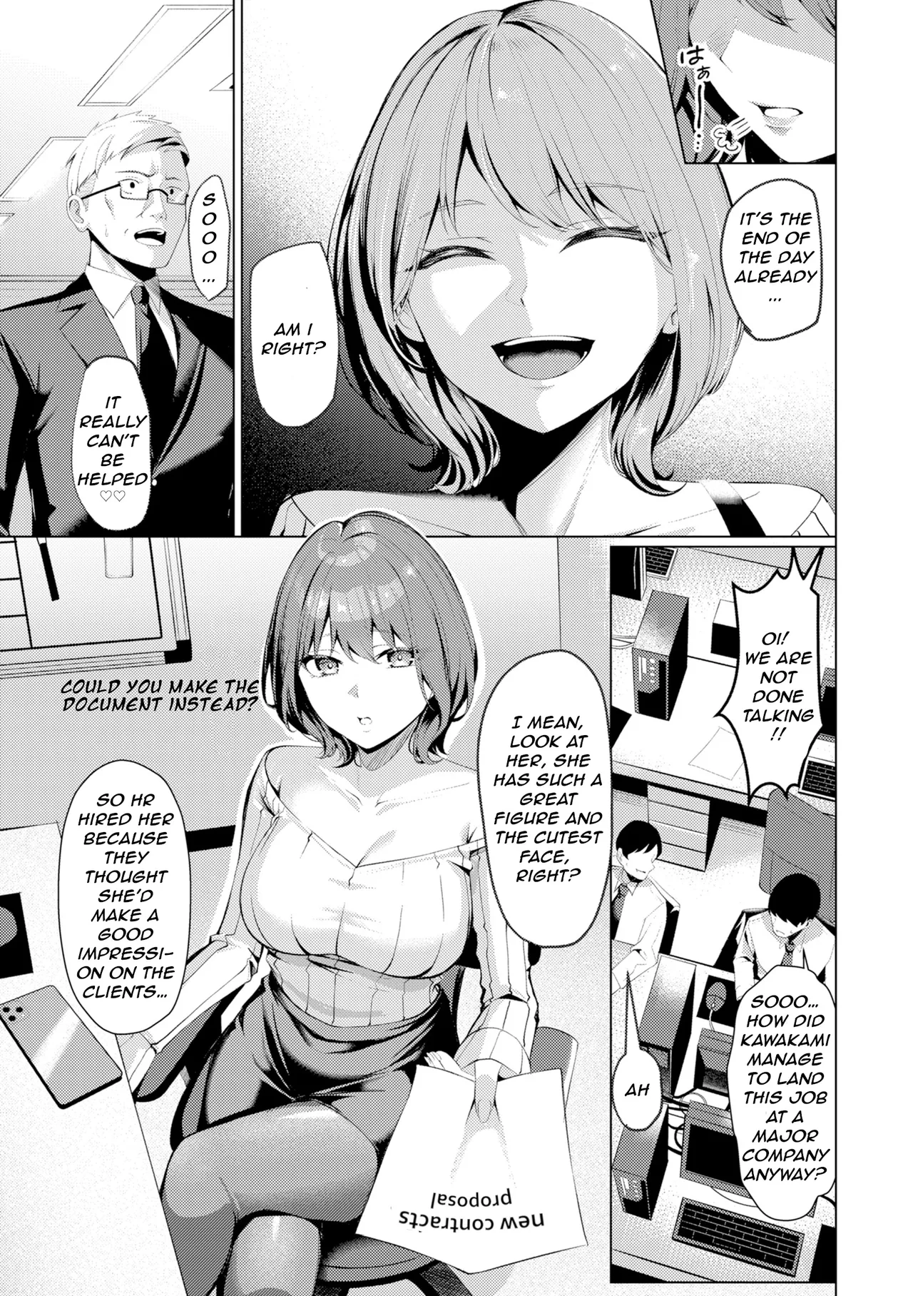 Seishori ka no Kawakami-san | Pussy Lady, Ms. Kawakami — preview page 5