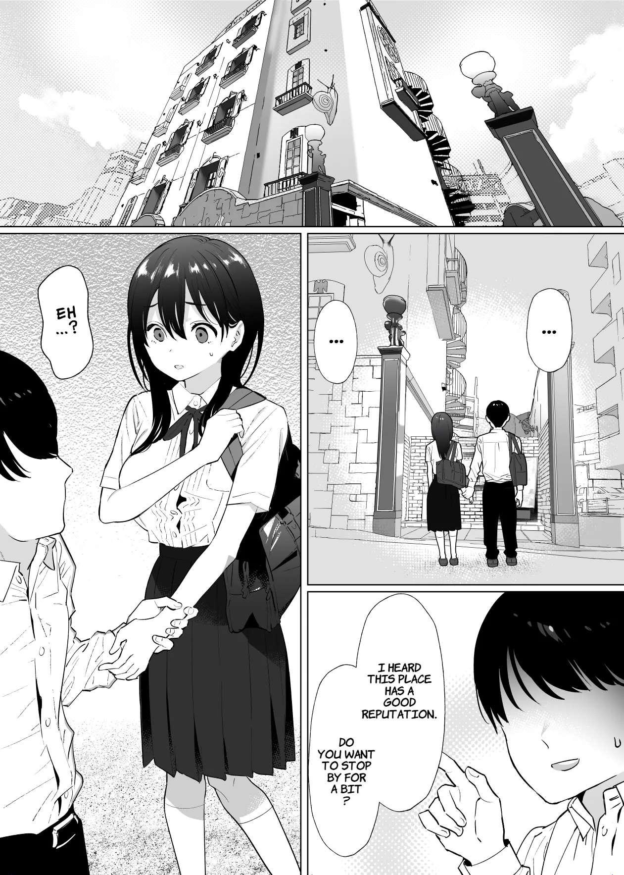 Kanojo wa mada 18cm Ijou o Shiranai. | She has never experienced anything close to 18 cm. — preview page 10
