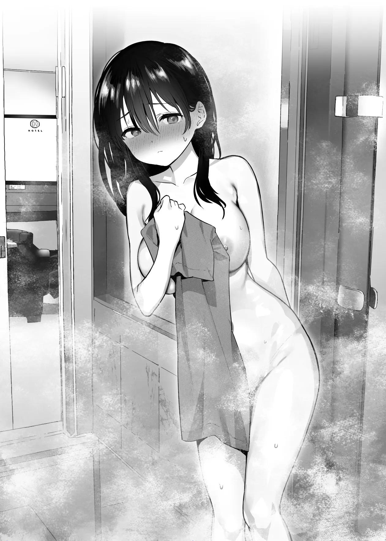 Kanojo wa mada 18cm Ijou o Shiranai. | She has never experienced anything close to 18 cm. — preview page 13