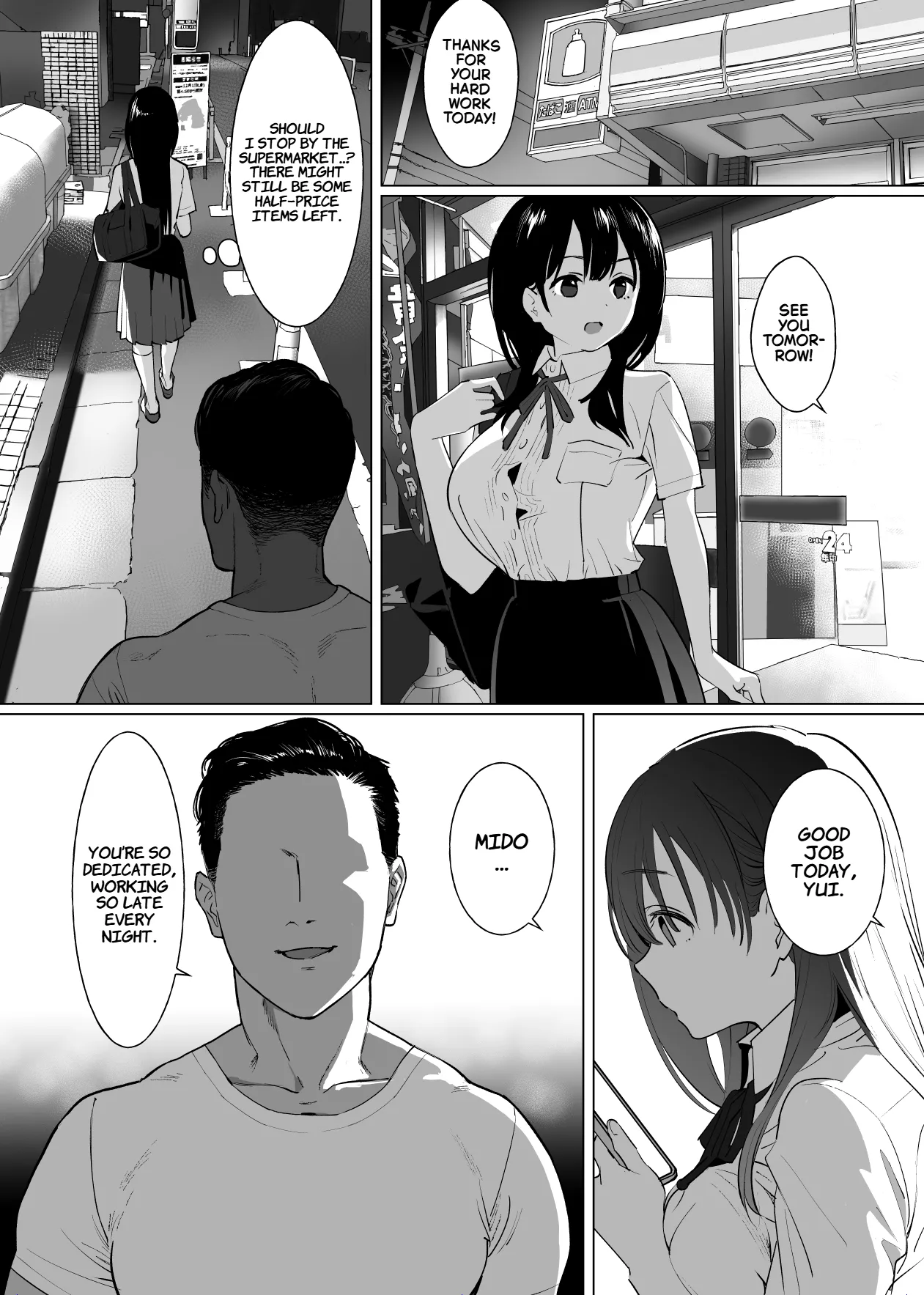 Kanojo wa mada 18cm Ijou o Shiranai. | She has never experienced anything close to 18 cm. – Chapter 1 – page 29