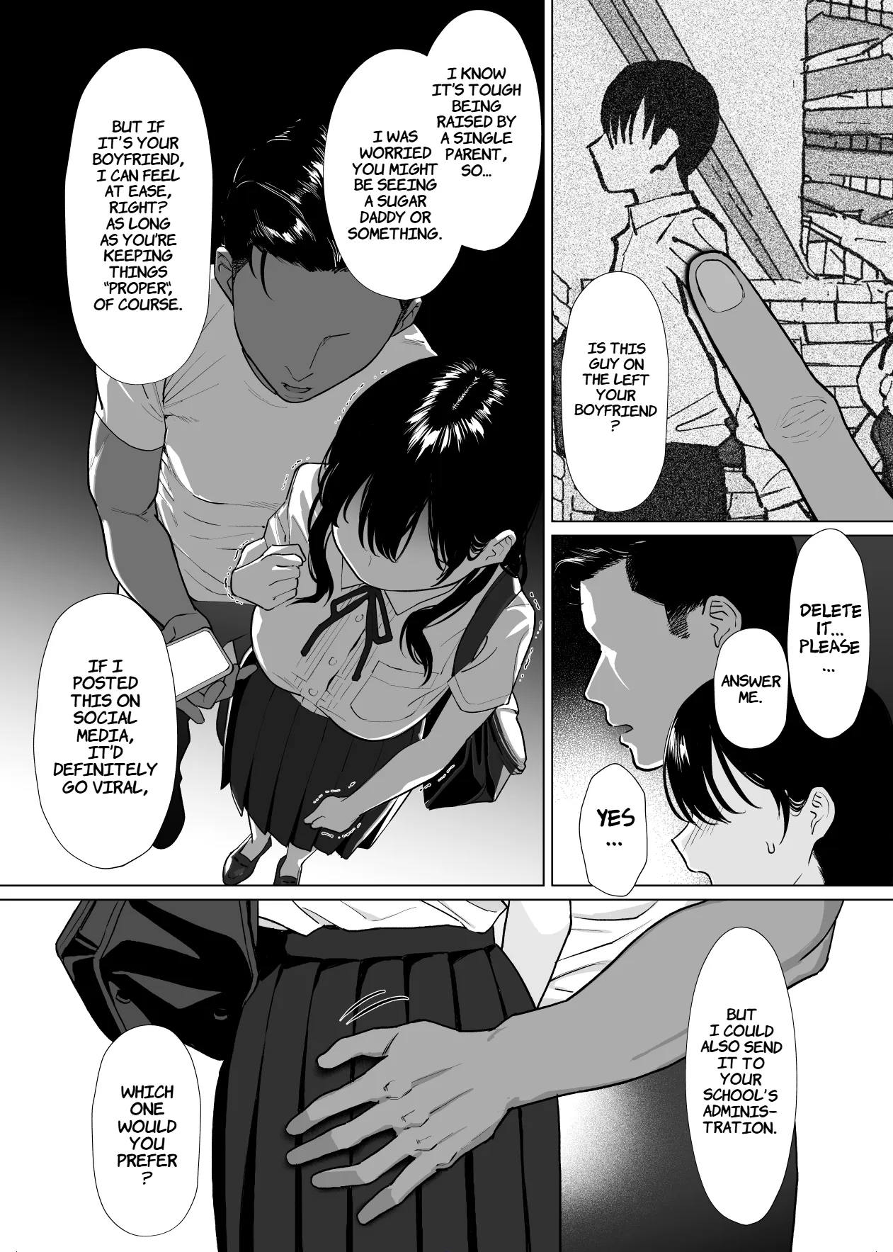 Kanojo wa mada 18cm Ijou o Shiranai. | She has never experienced anything close to 18 cm. – Chapter 1 – page 31