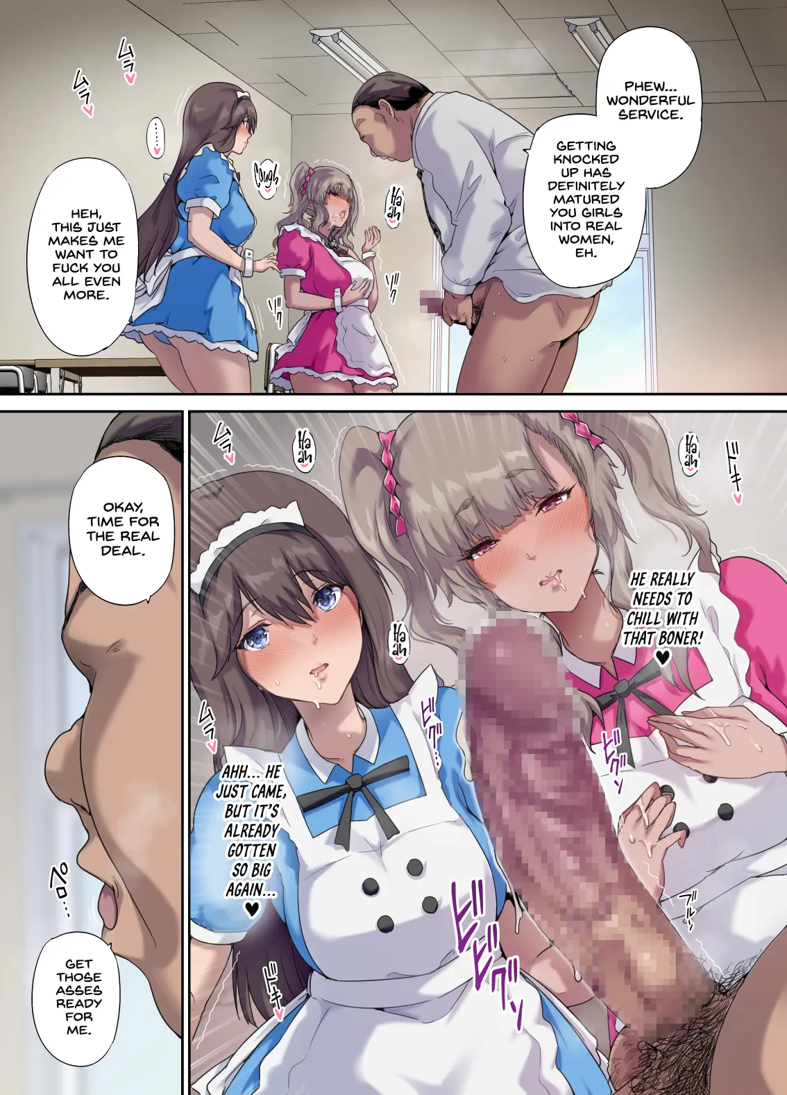 Papa no Shinshitsu wa Musume Tomodachi no Tamariba 5 -Ninshin Houkoku Hen- – Chapter 1 – page 40
