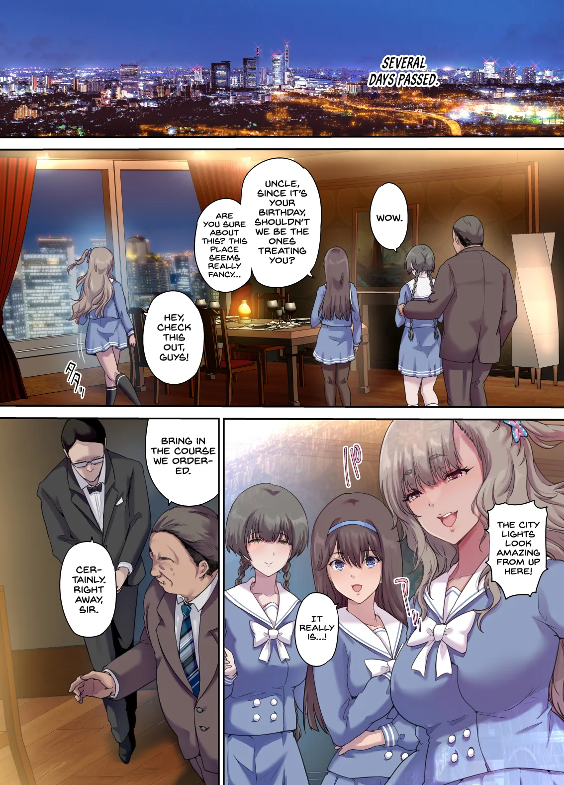 Papa no Shinshitsu wa Musume Tomodachi no Tamariba 4 — preview page 7