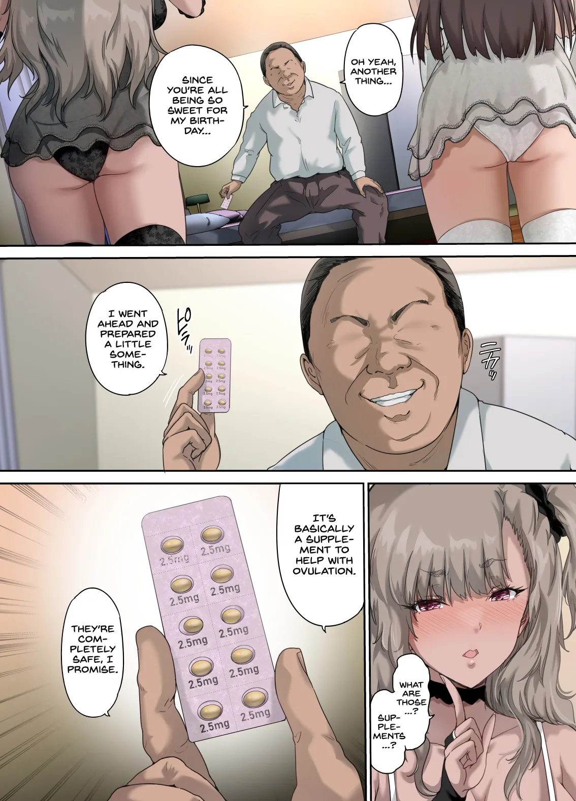 Papa no Shinshitsu wa Musume Tomodachi no Tamariba 4 – Chapter 1 – page 21