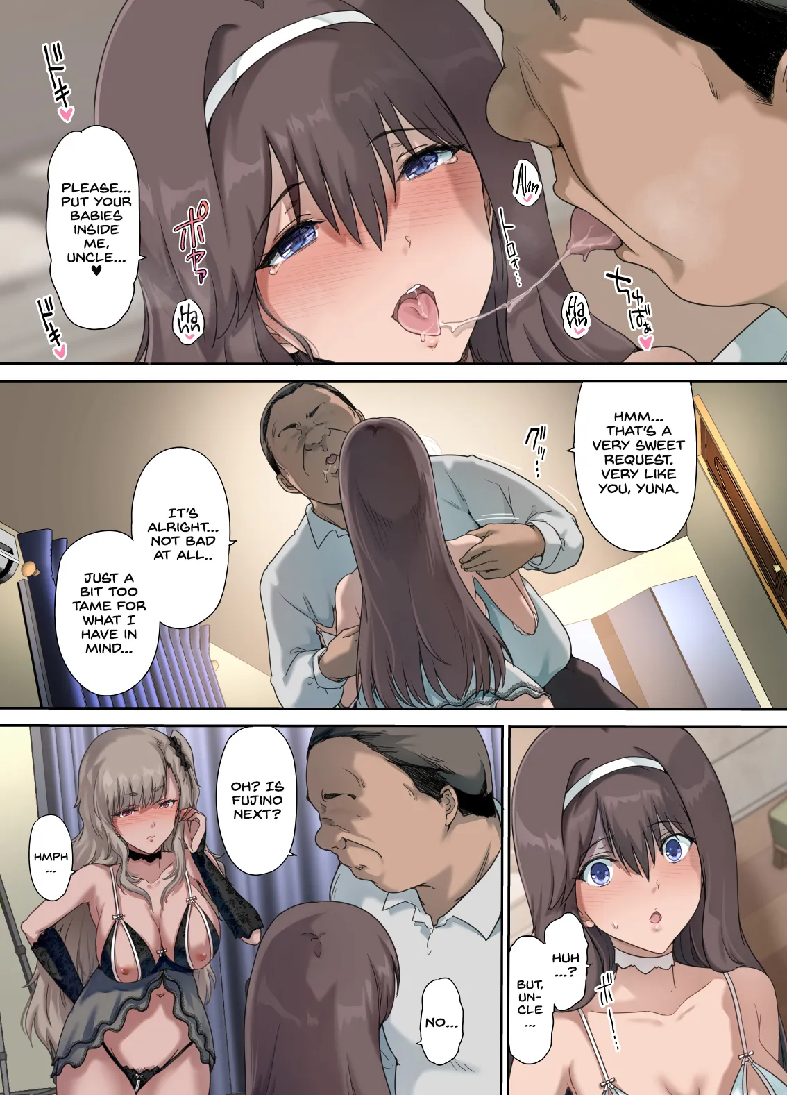 Papa no Shinshitsu wa Musume Tomodachi no Tamariba 4 – Chapter 1 – page 28