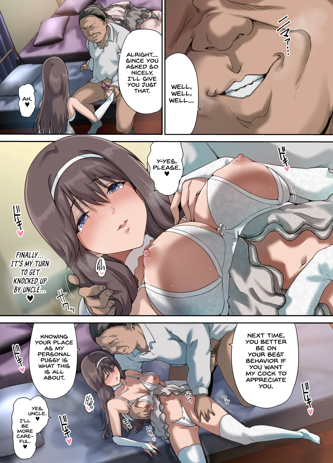 Papa no Shinshitsu wa Musume Tomodachi no Tamariba 4 – Chapter 1 – page 46