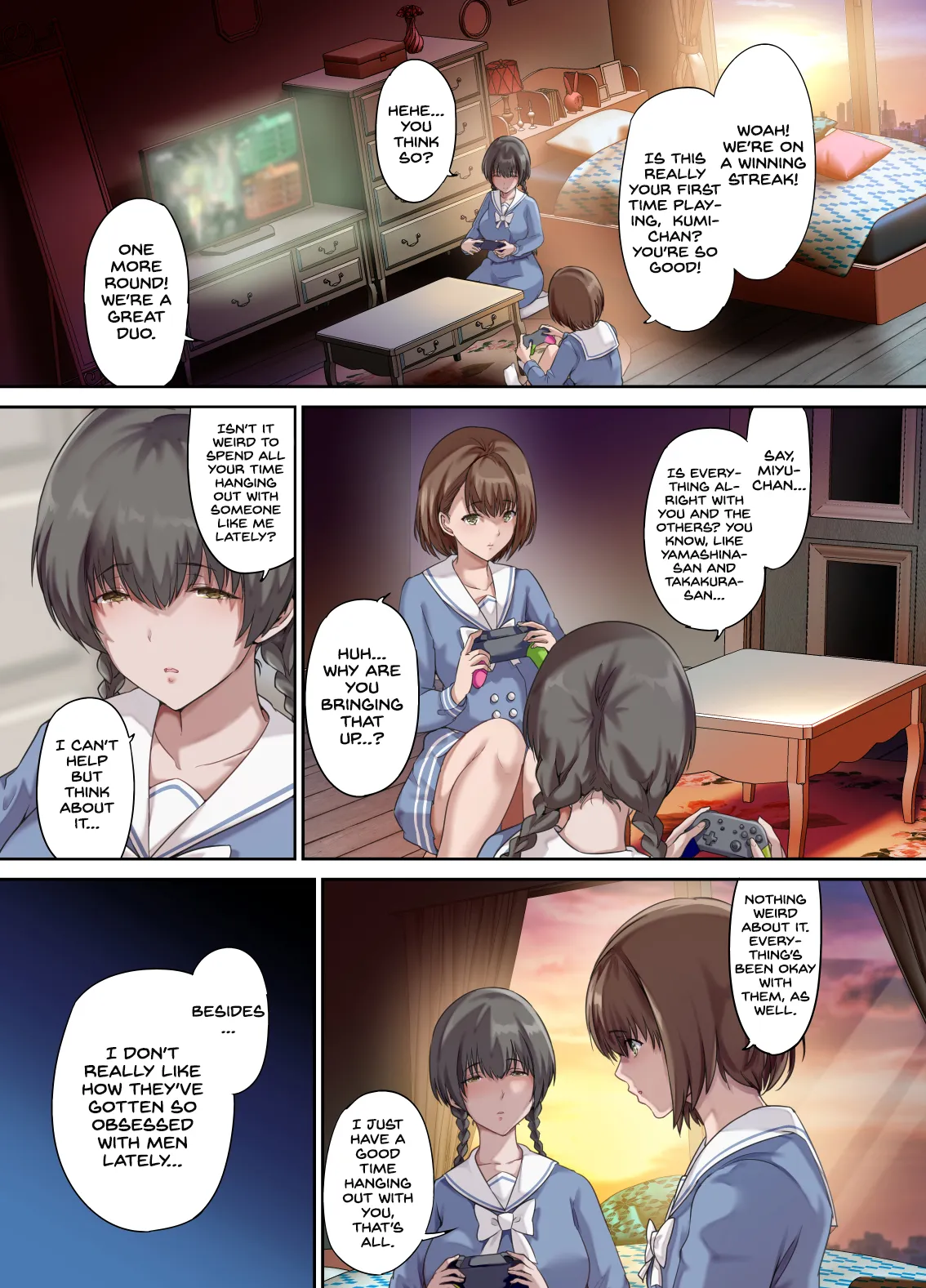 Papa no Shinshitsu wa Musume Tomodachi no Tamariba 2 -Atarashii Tomodachi Hen- — preview page 2