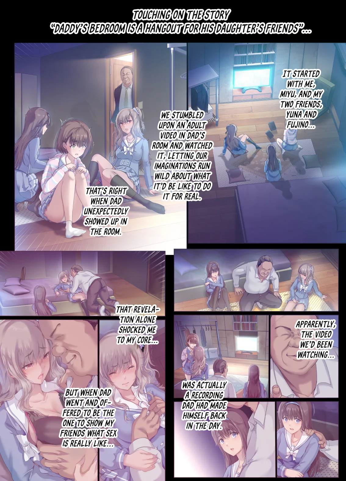 Papa no Shinshitsu wa Musume Tomodachi no Tamariba 2 -Atarashii Tomodachi Hen- — preview page 3