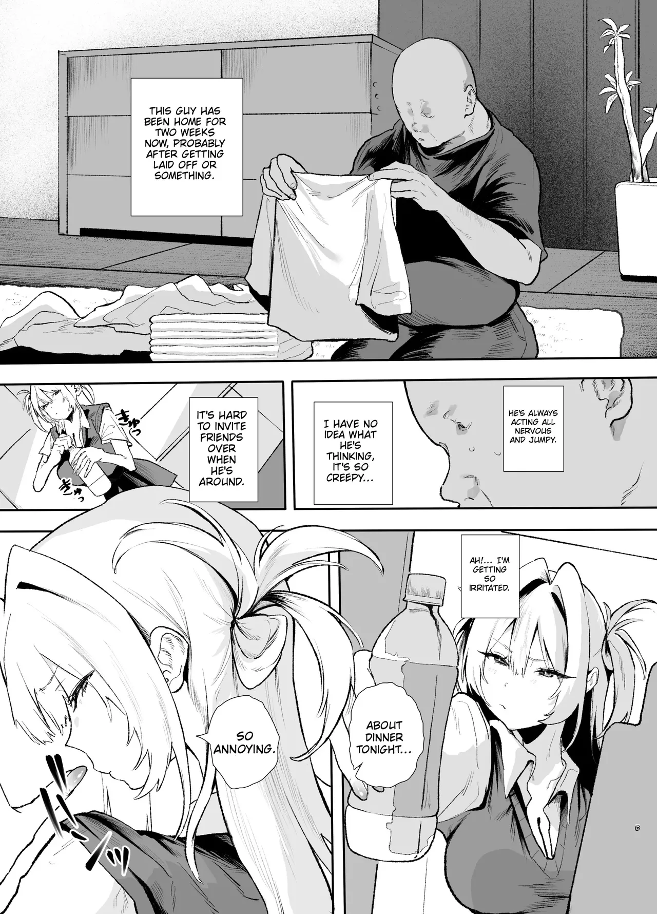 Namaiki Gal ga Oji-san no Dekachin ni Sakaraenaku Natta Hi | The Day the Sassy Gal Couldn’t Resist an Older Guy’s Huge Cock — preview page 4