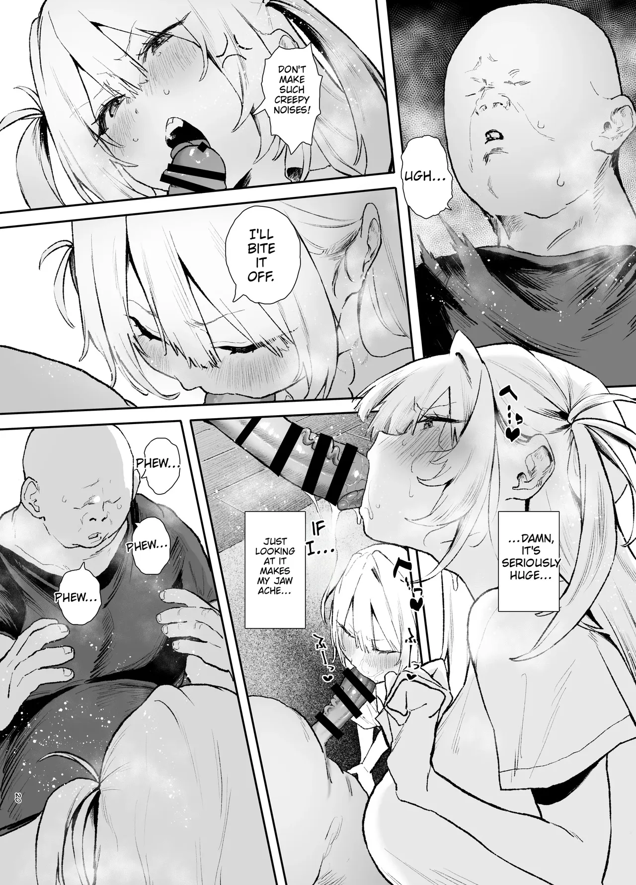 Namaiki Gal ga Oji-san no Dekachin ni Sakaraenaku Natta Hi | The Day the Sassy Gal Couldn’t Resist an Older Guy’s Huge Cock — preview page 19