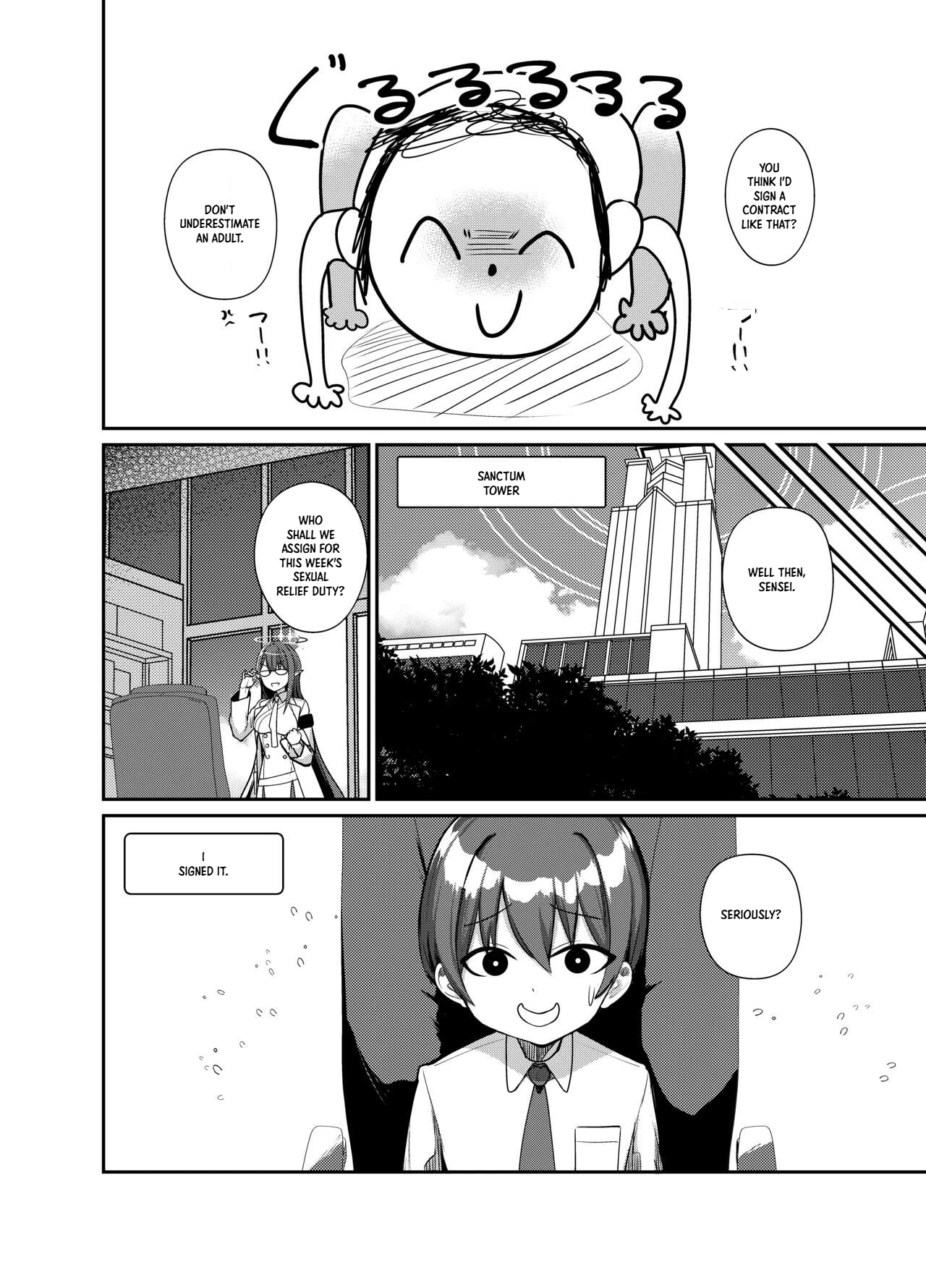 Shota Sensei no Seishori Touban | Shota-sensei’s Sexual Relief Log ~Gehenna Disciplinary Committee: Shiromi Iori Chapter~ — preview page 4