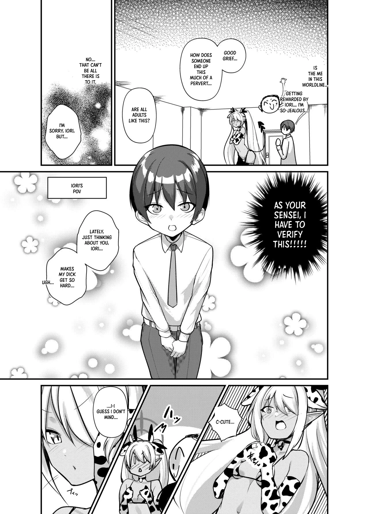 Shota Sensei no Seishori Touban | Shota-sensei’s Sexual Relief Log ~Gehenna Disciplinary Committee: Shiromi Iori Chapter~ — preview page 7