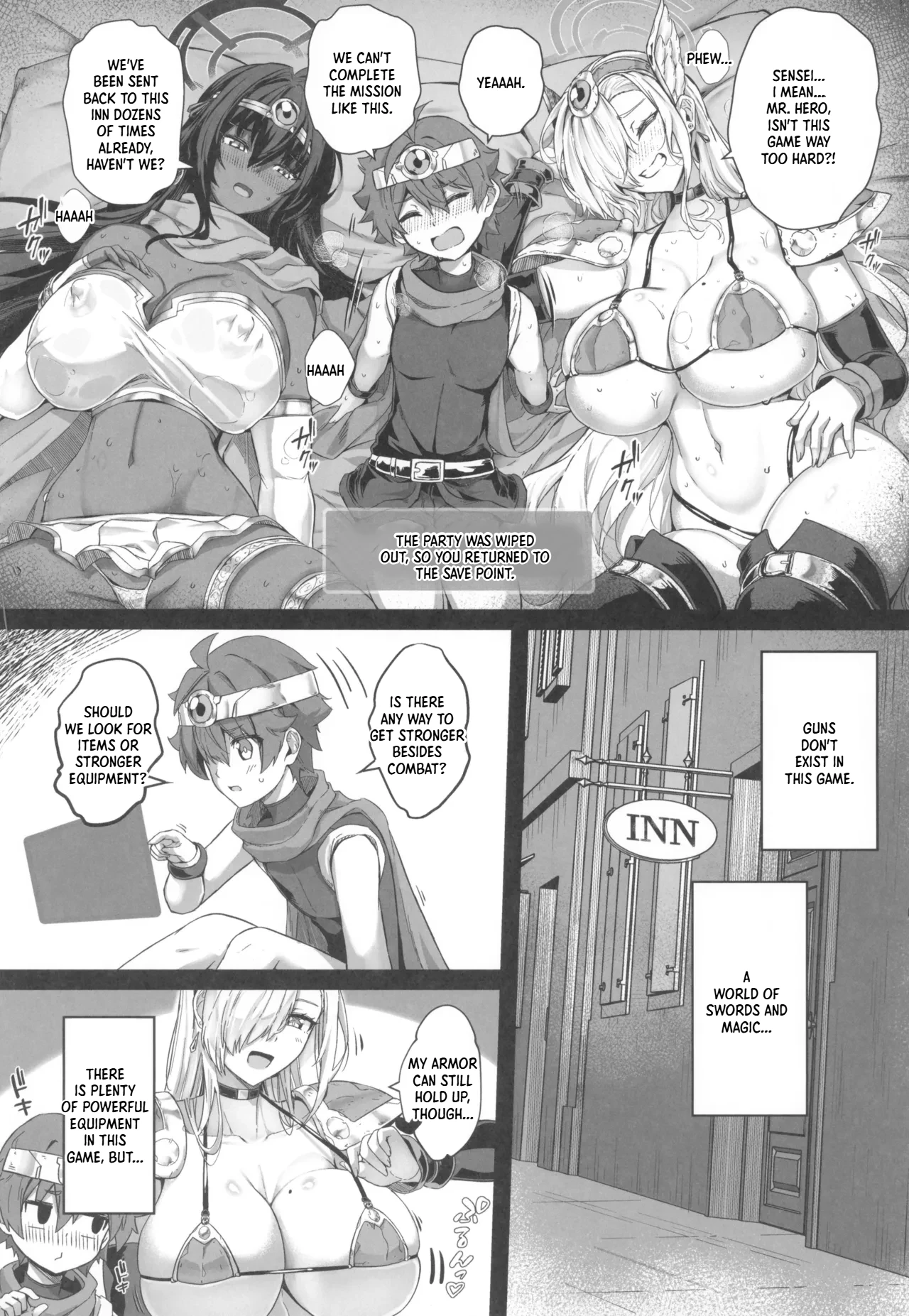 Sensei Sakusei Party | Sensei’s Semen Extraction Party — preview page 12