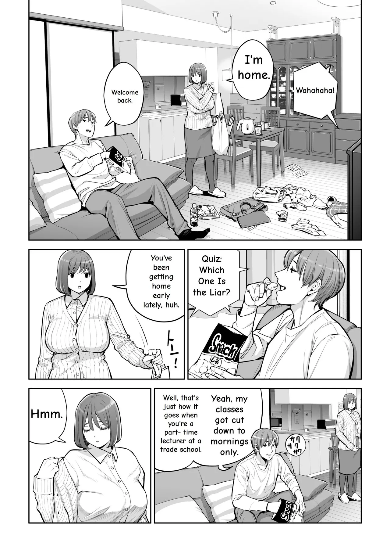 Jichikai no Hitozuma wa Totemo Ecchi Deshita. 5 Nakahara Keiko no hurin nakada si sex hen — preview page 10