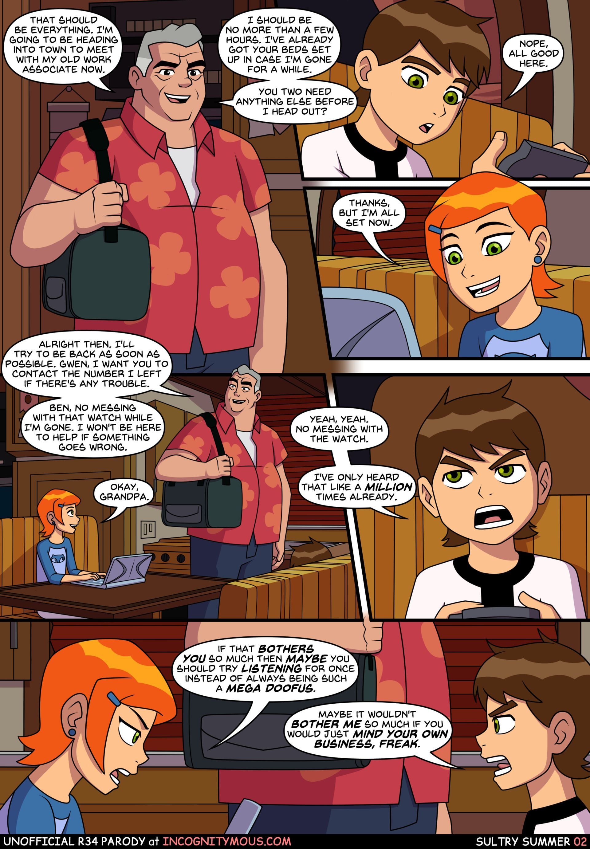 Sultry Summer – Chapter 1 (Ben 10) — preview page 3