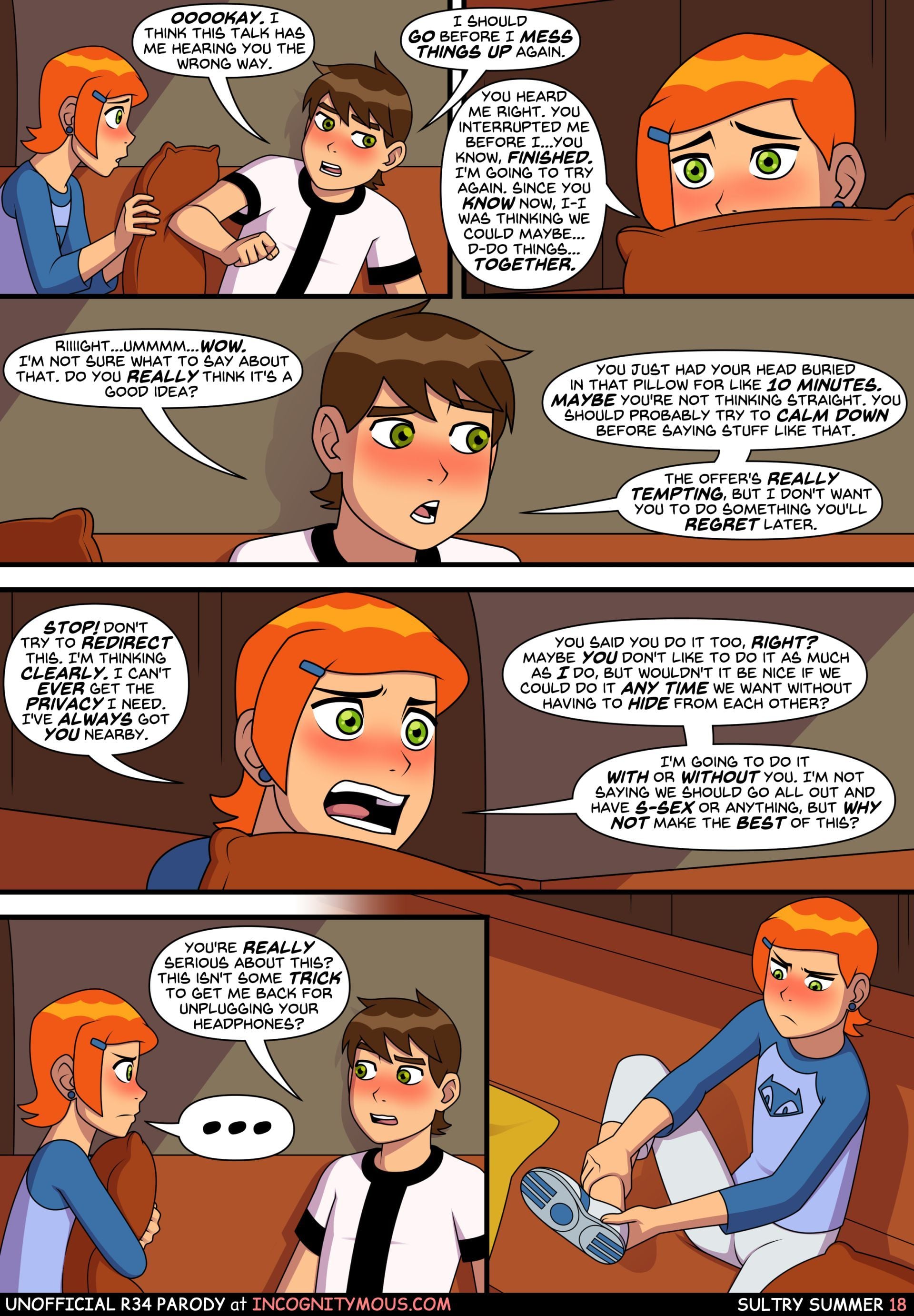 Sultry Summer – Chapter 1 (Ben 10) — preview page 19