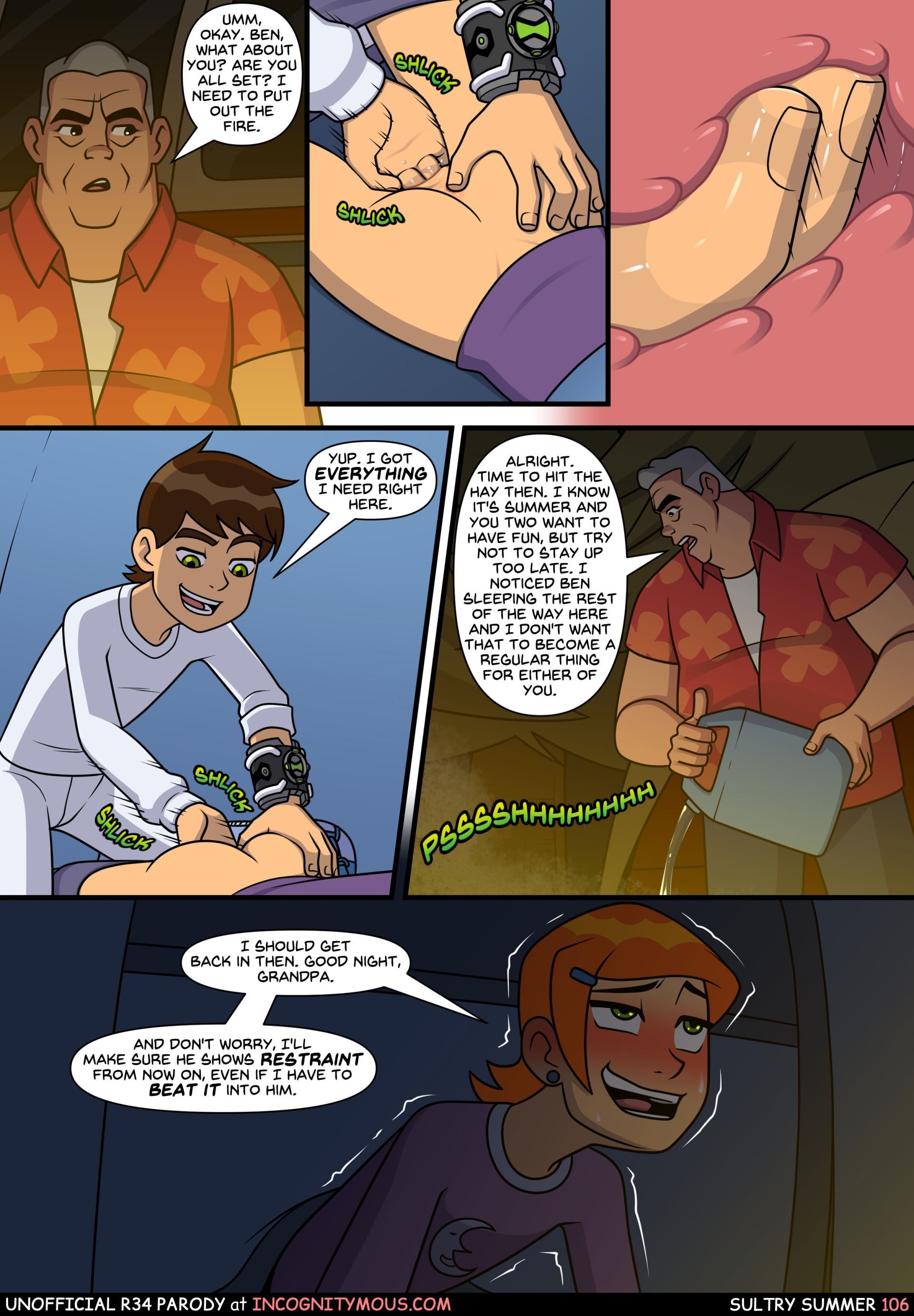 Sultry Summer – Chapter 1 (Ben 10) – Chapter 1 – page 107