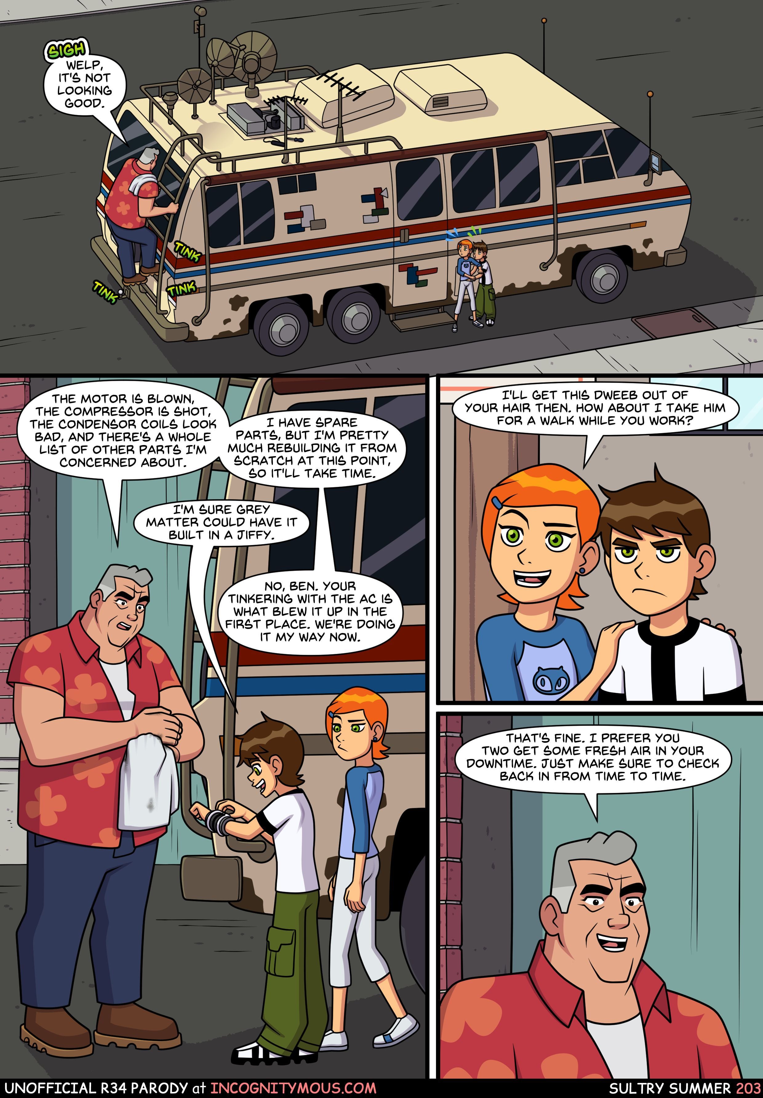 Sultry Summer – Chapter 4 (Ben 10) — preview page 1