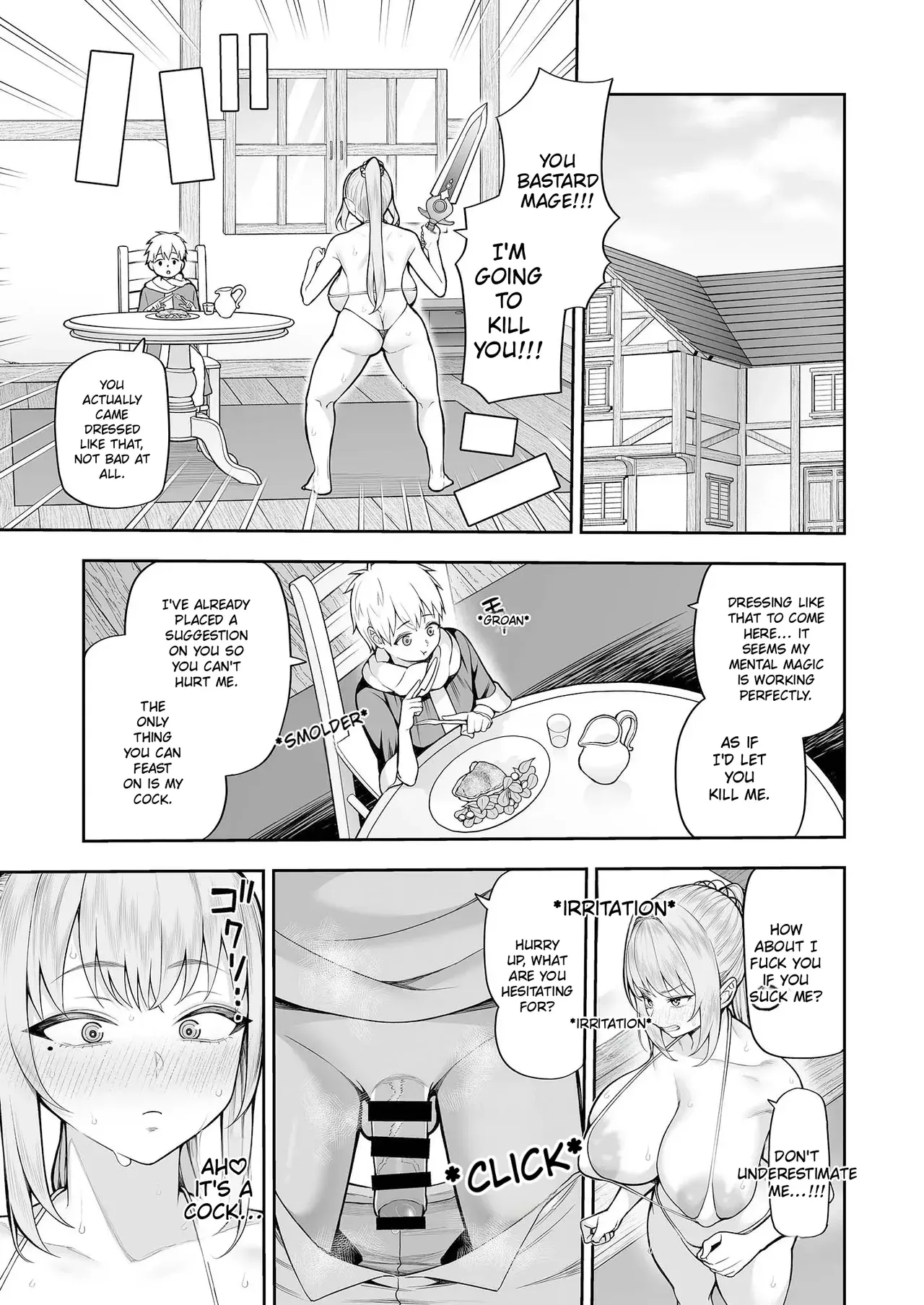 Saikyo dakedo Ikiokureta Onna Kenshi o Saimin de Pet ni Shite Mita | I Turned an Overpowered Female Swordsman Who Missed Her Chance to Marry into a Pet Using Hypnosis – Chapter 1 – page 29