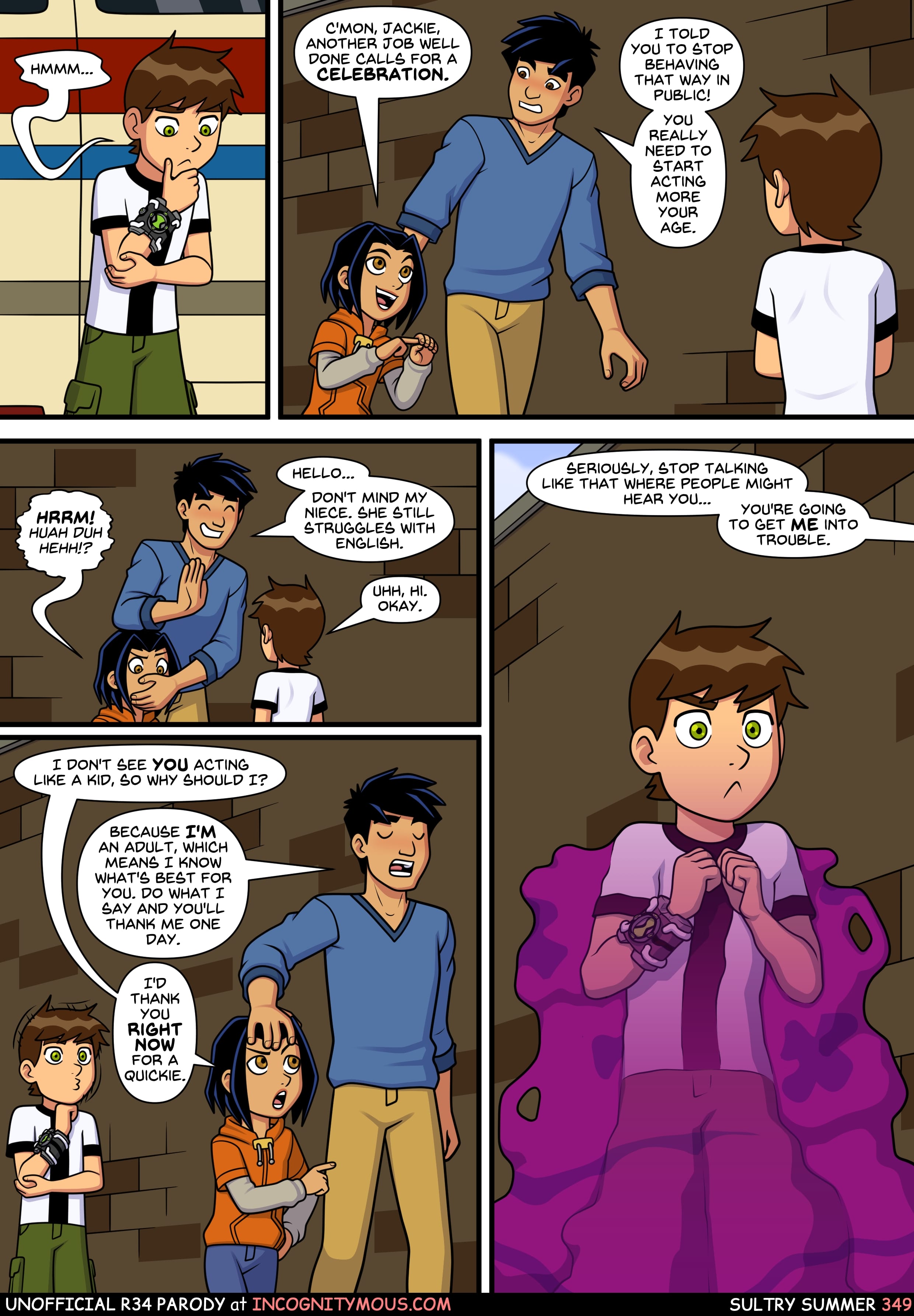 Sultry Summer – Chapter 6 (Ben 10) – Chapter 1 – page 37