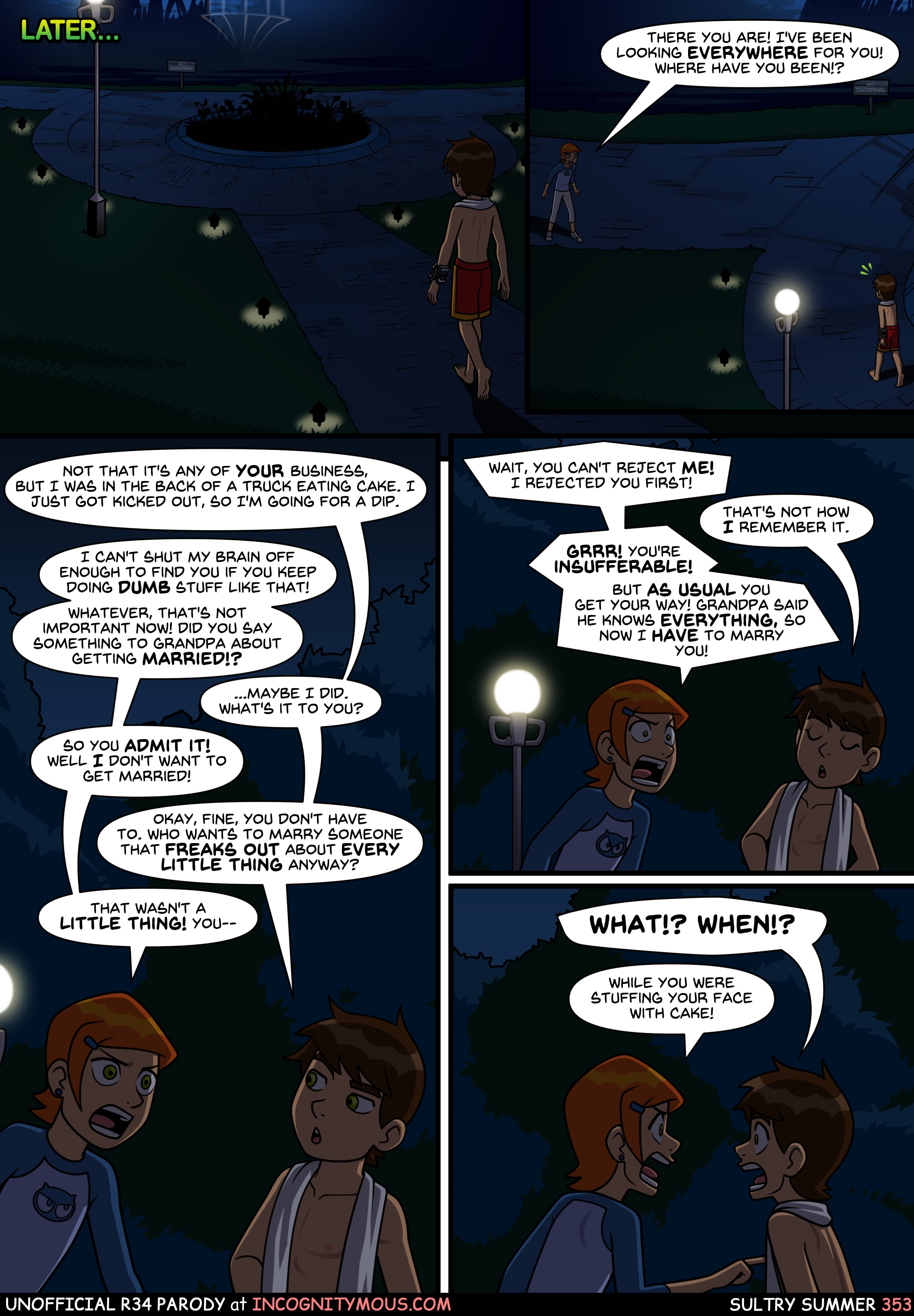 Sultry Summer – Chapter 6 (Ben 10) – Chapter 1 – page 41