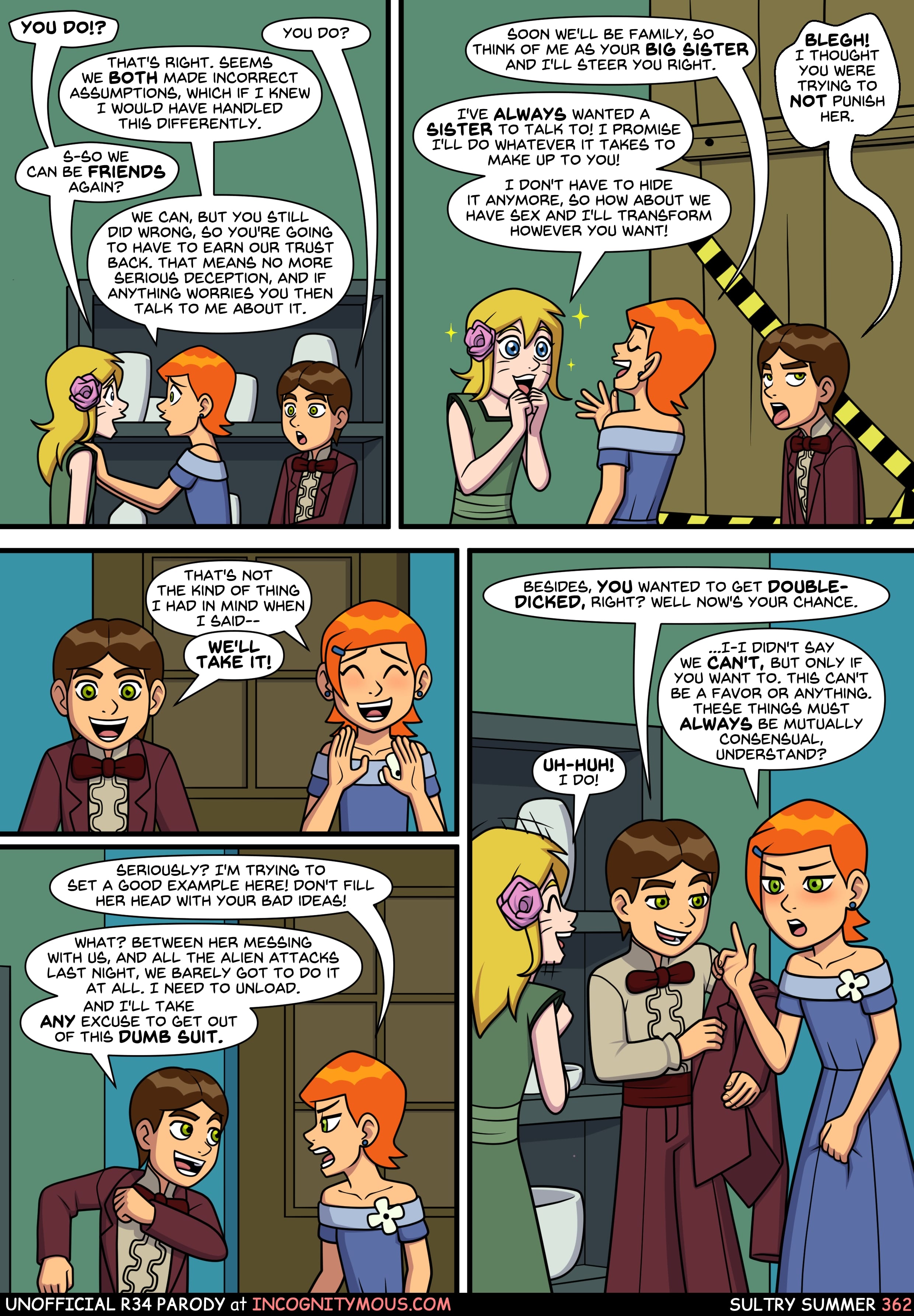 Sultry Summer – Chapter 6 (Ben 10) – Chapter 1 – page 50