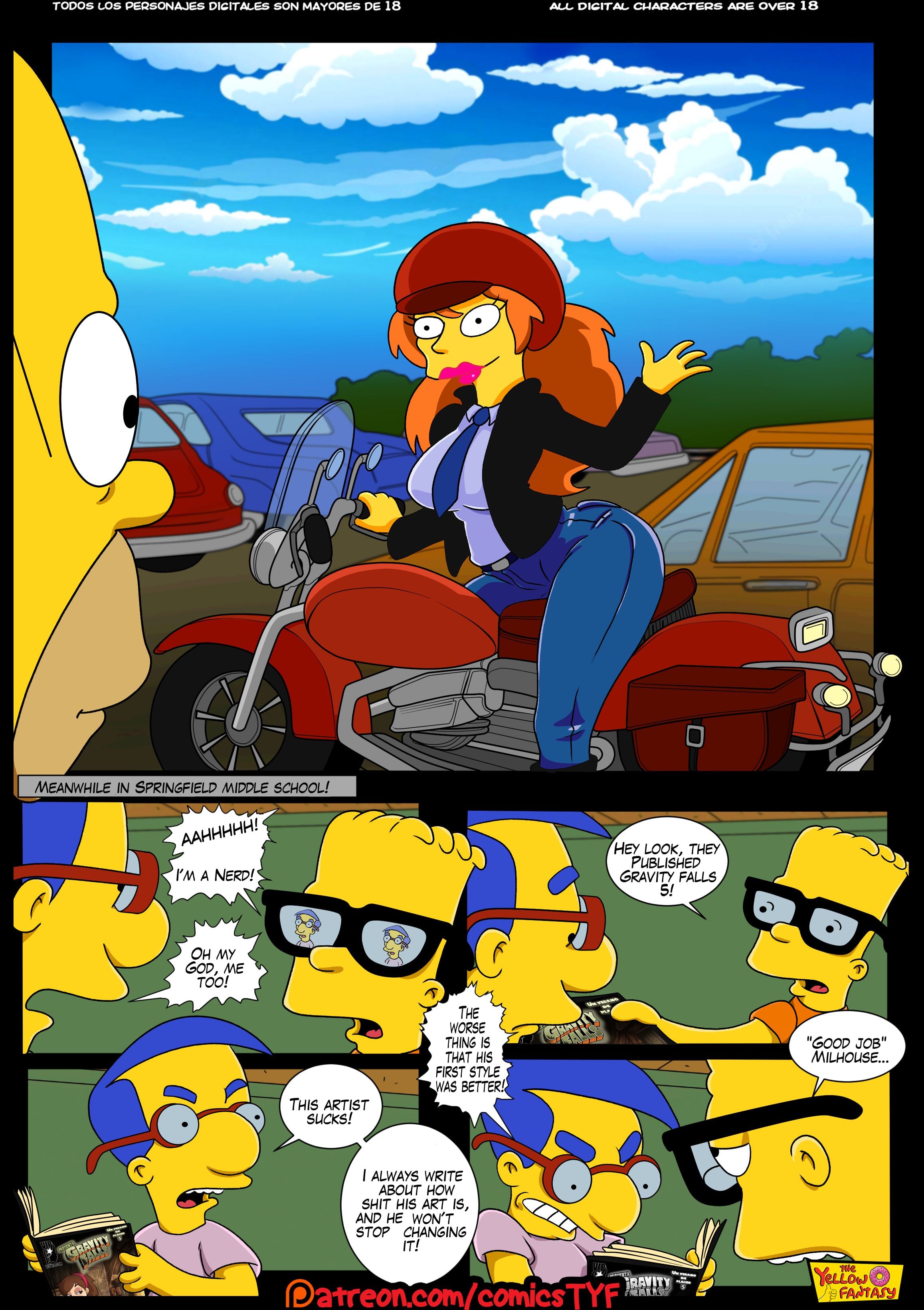 Radioactive Love – Chapter 2 (The Simpsons) — preview page 4