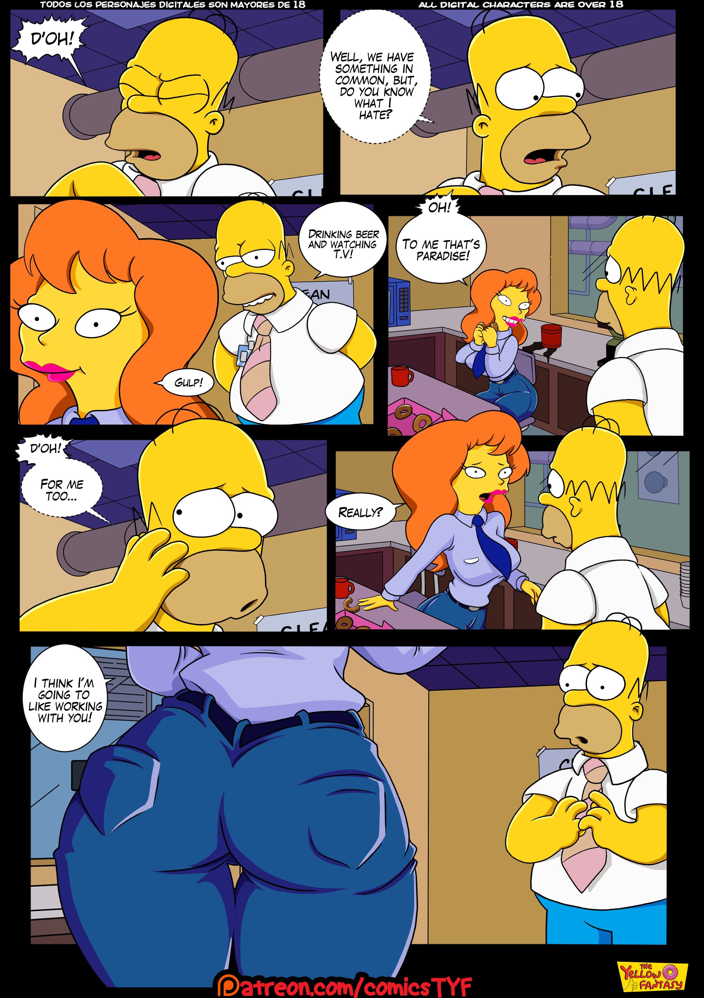 Radioactive Love – Chapter 2 (The Simpsons) — preview page 8