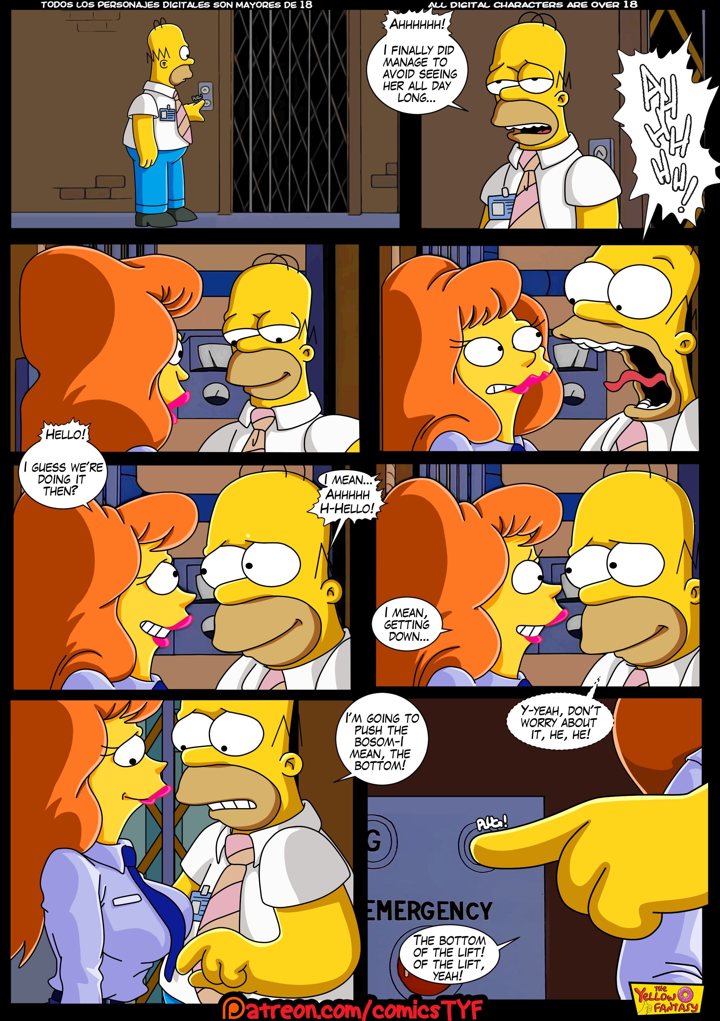 Radioactive Love – Chapter 2 (The Simpsons) — preview page 16