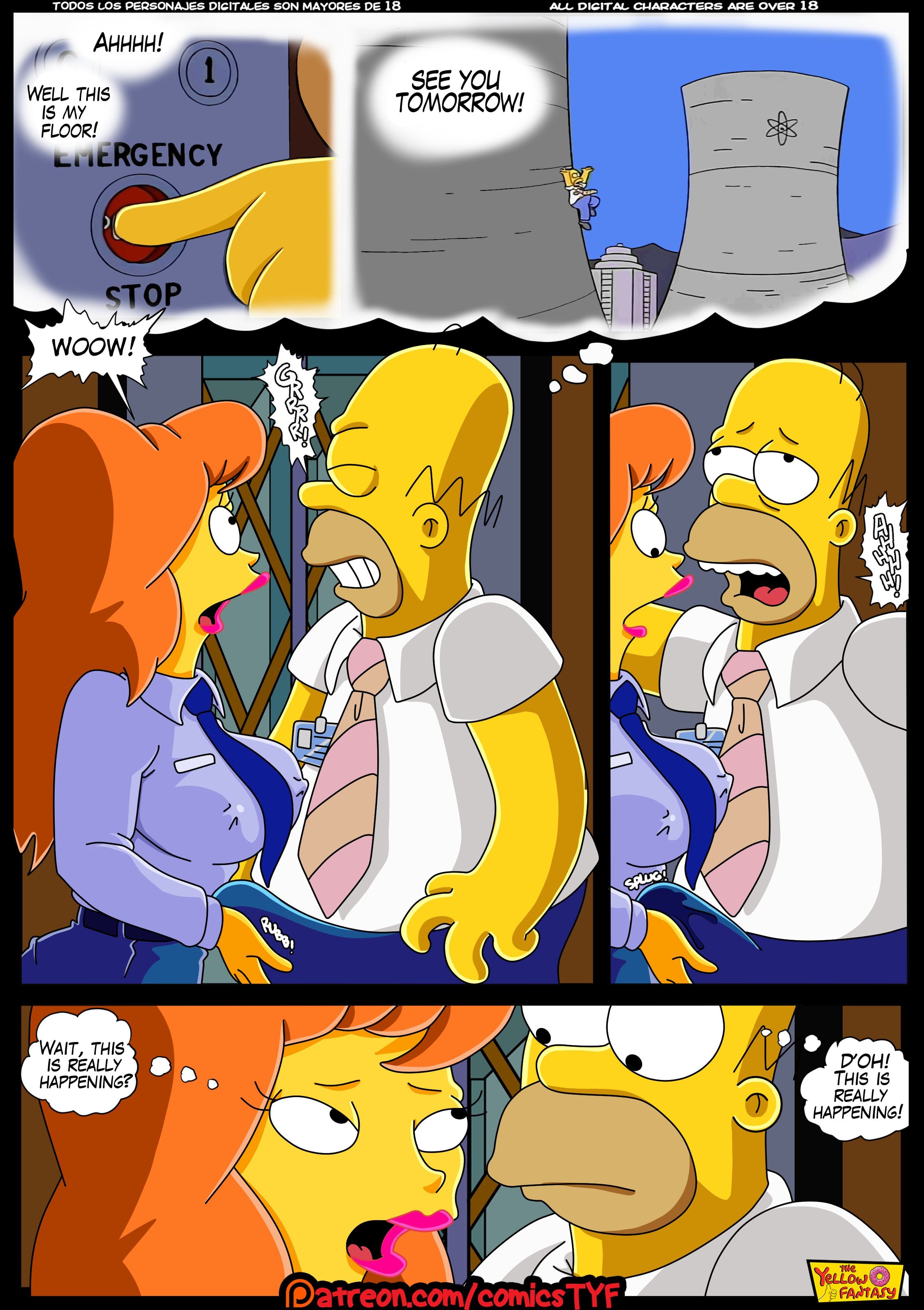 Radioactive Love – Chapter 2 (The Simpsons) — preview page 19