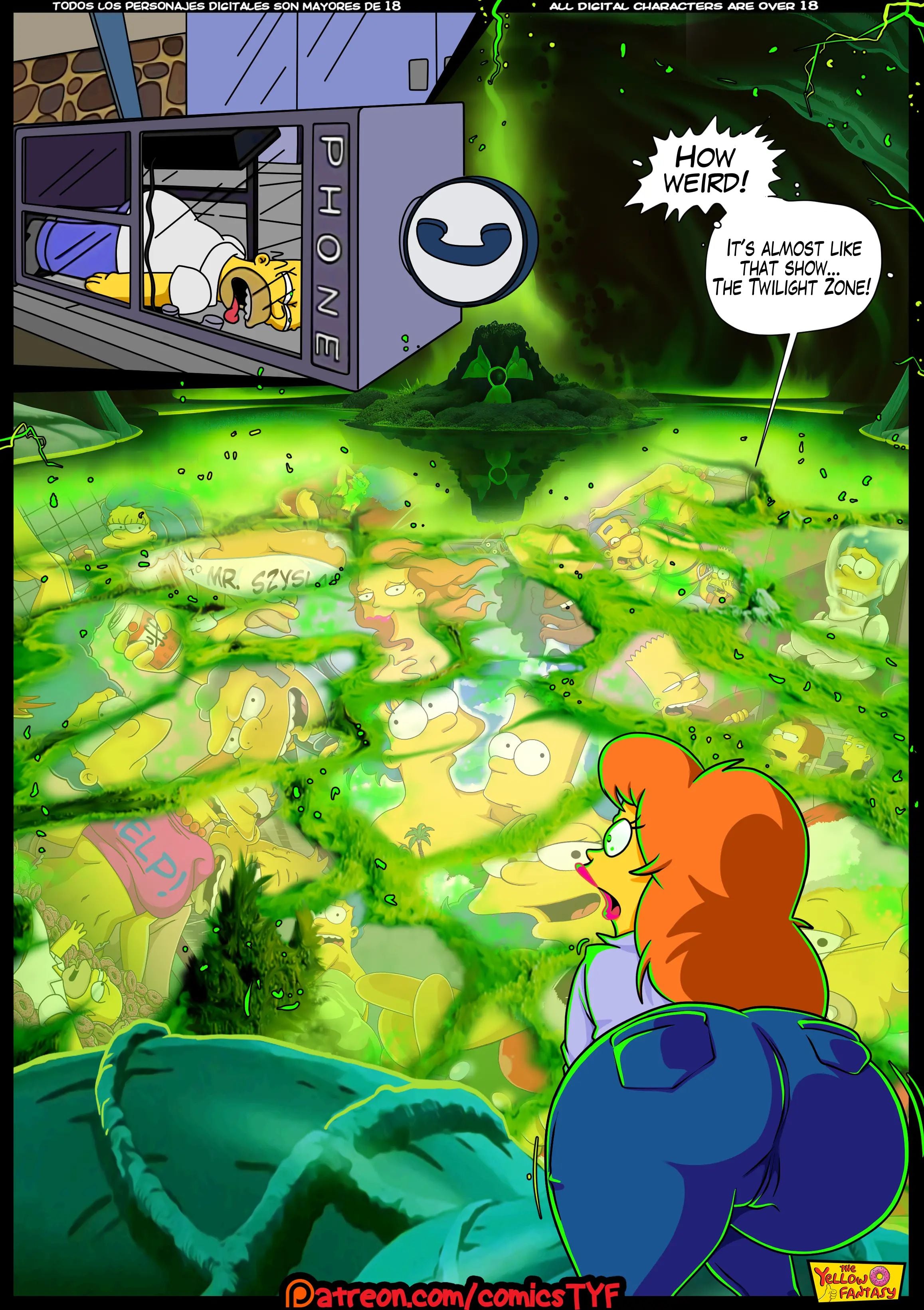 Radioactive Love – Chapter 2 (The Simpsons) – Chapter 1 – page 28