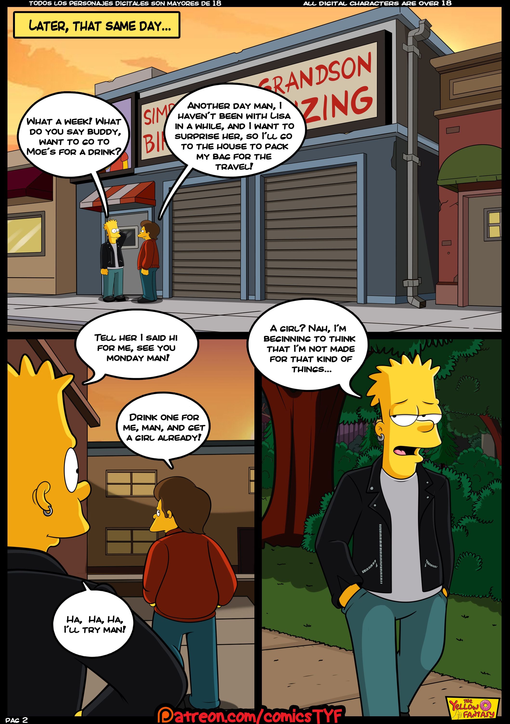 The Reunion – Chapter 3 (The Simpsons) — preview page 4