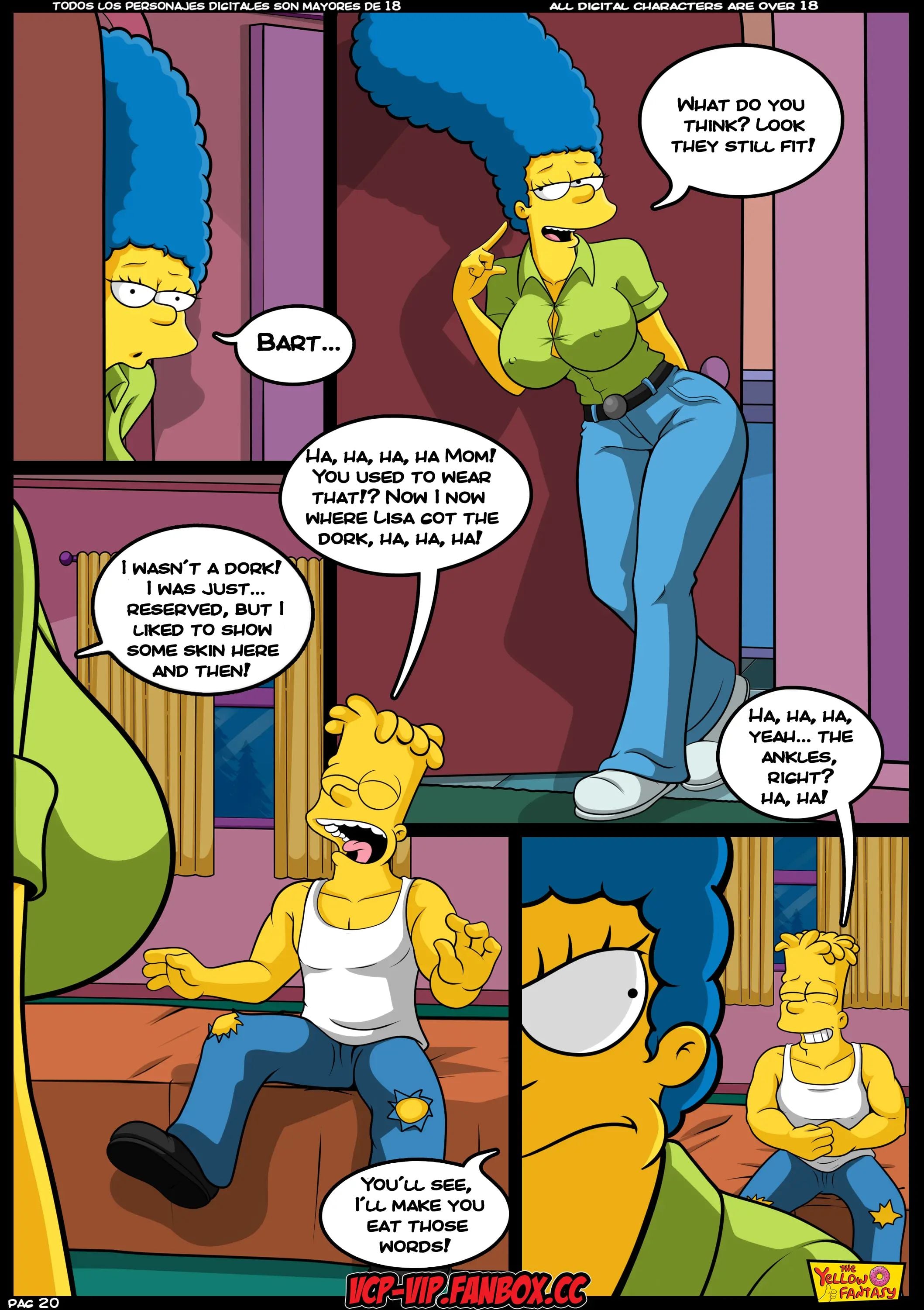 From Ten To Twenty Something – Chapter 4 (The Simpsons) – Chapter 1 – page 21