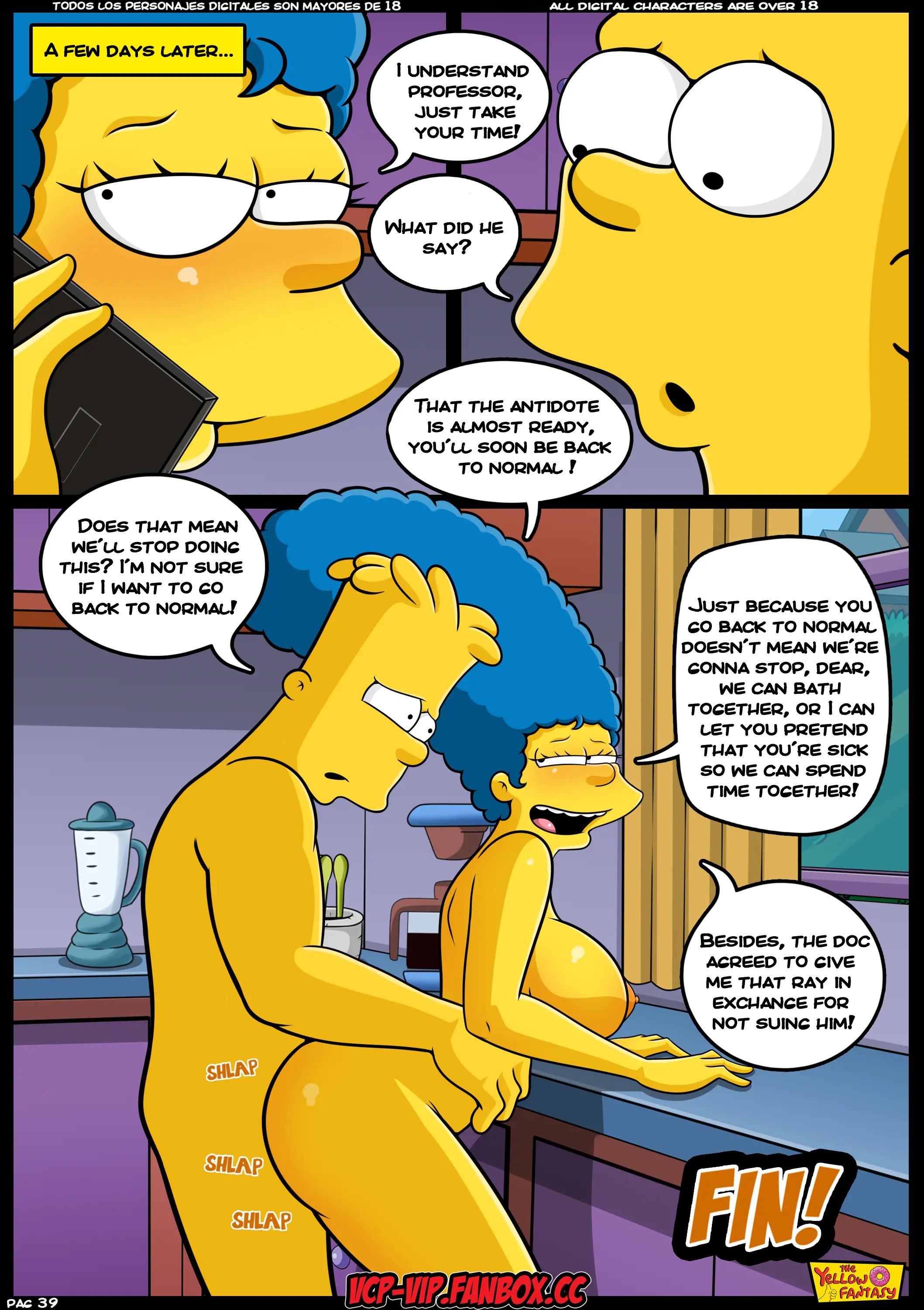 From Ten To Twenty Something – Chapter 4 (The Simpsons) – Chapter 1 – page 40