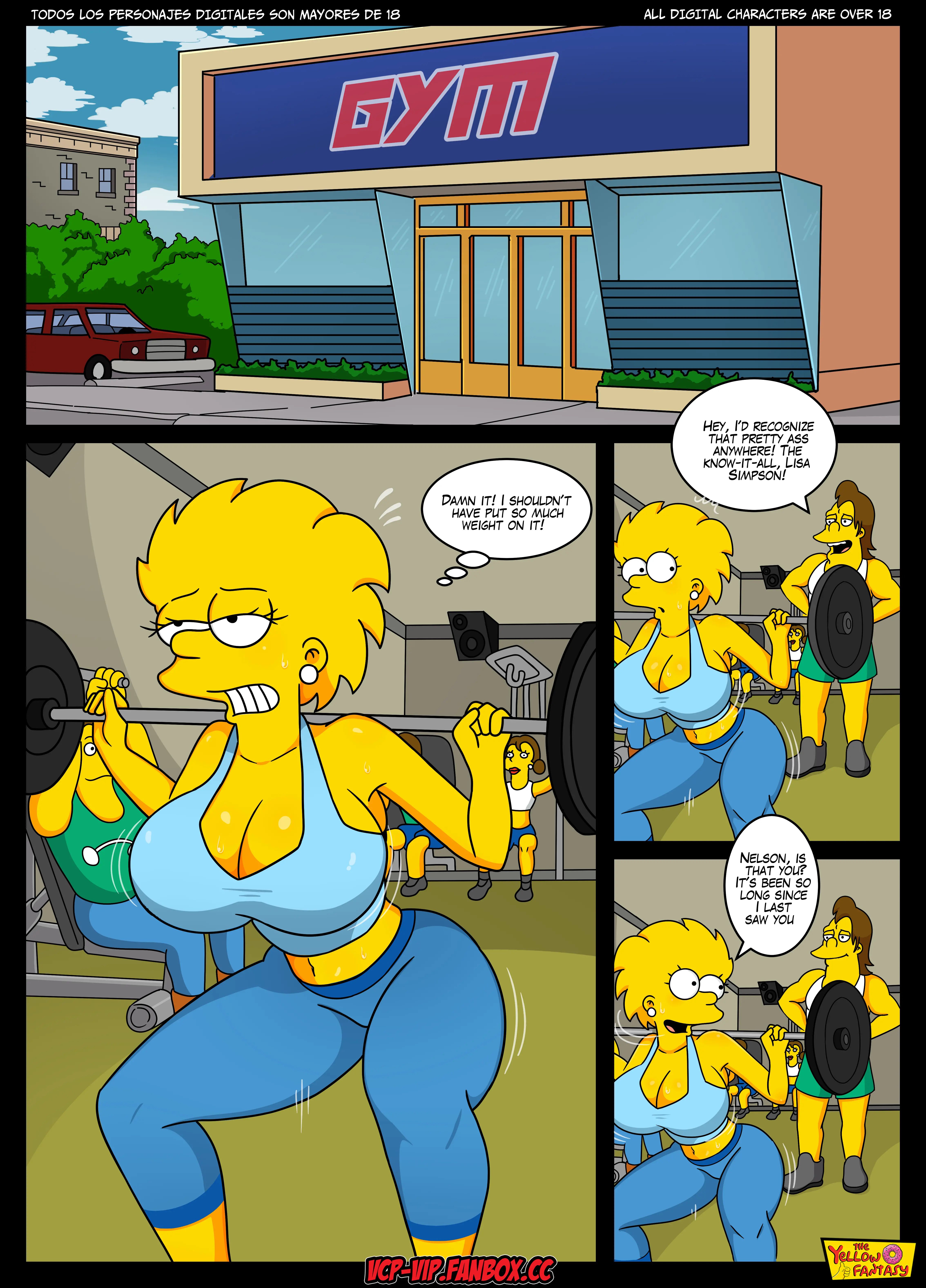 Nelson’s Tutor – Chapter 8 (The Simpsons) — preview page 2