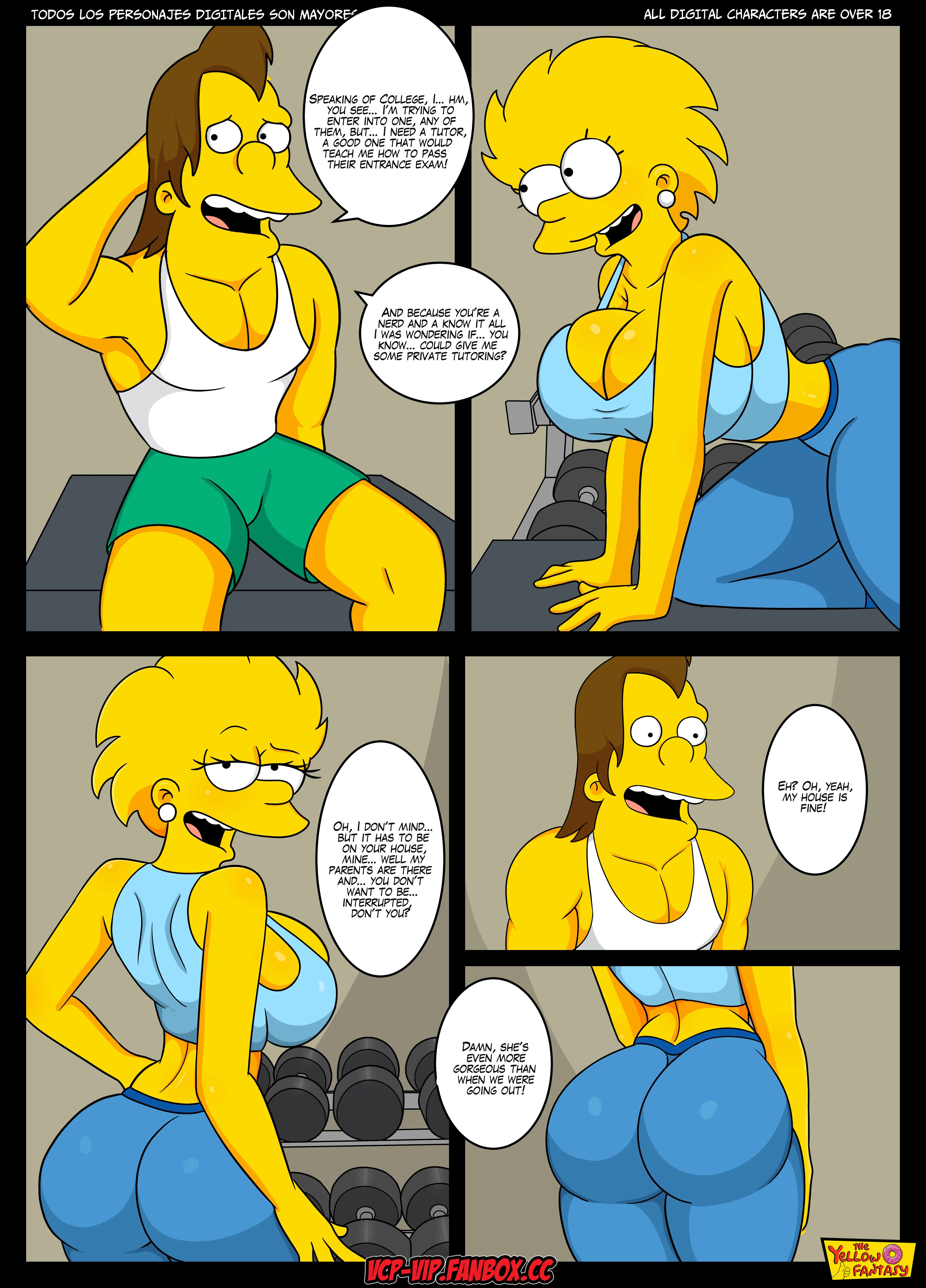 Nelson’s Tutor – Chapter 8 (The Simpsons) — preview page 4