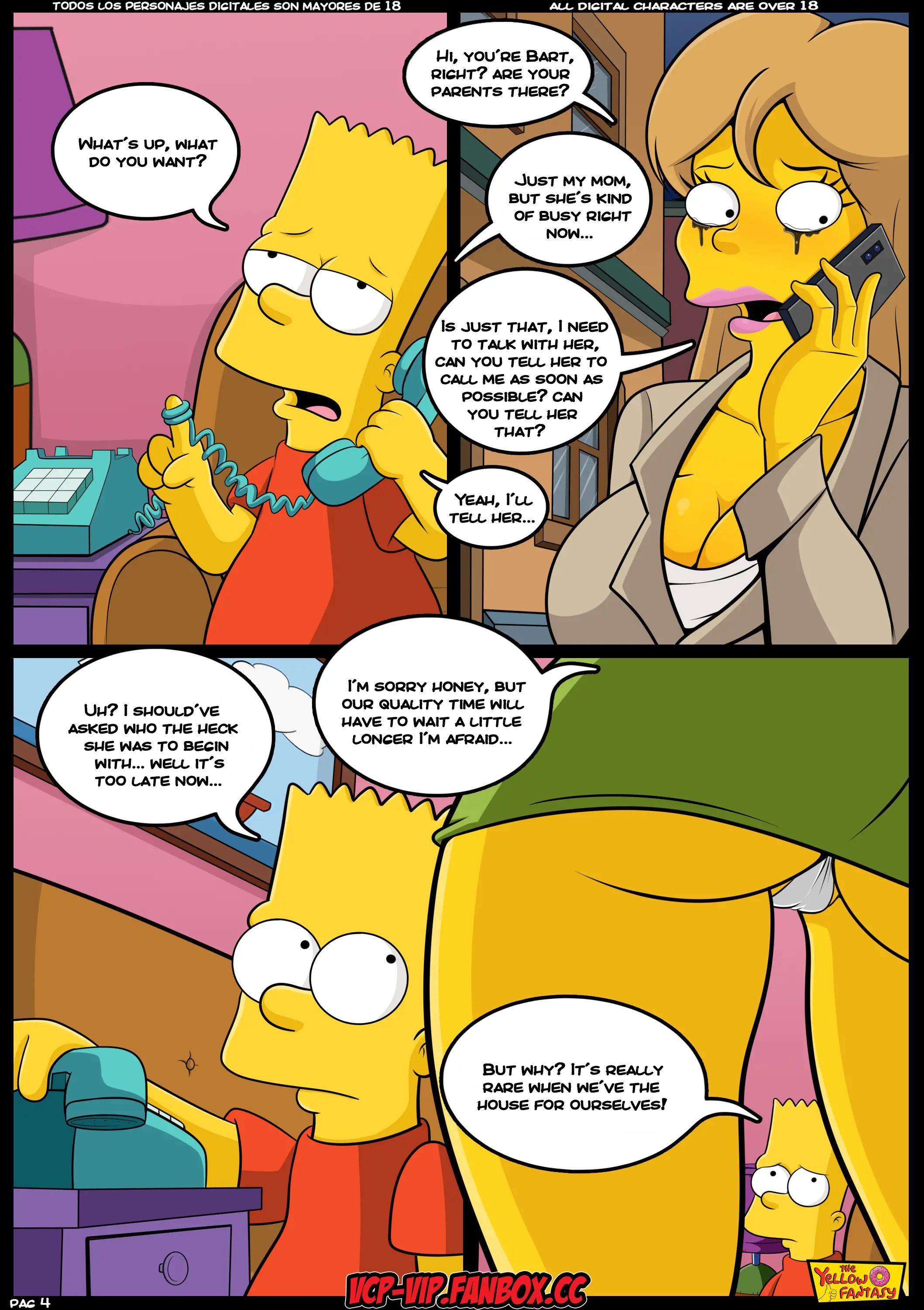 Babysitting Without Babysitting – Chapter 9 (The Simpsons) — preview page 5