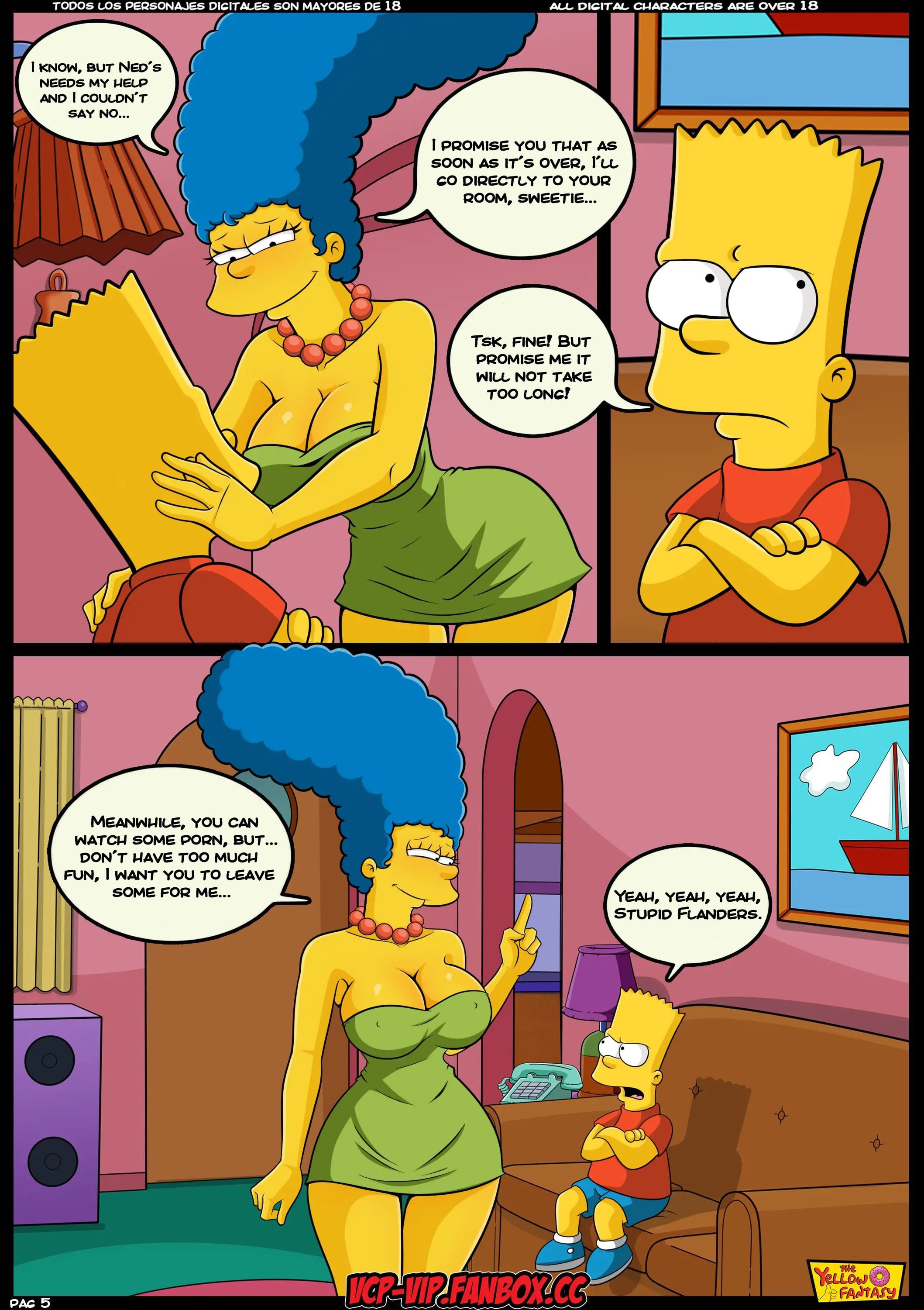 Babysitting Without Babysitting – Chapter 9 (The Simpsons) — preview page 6