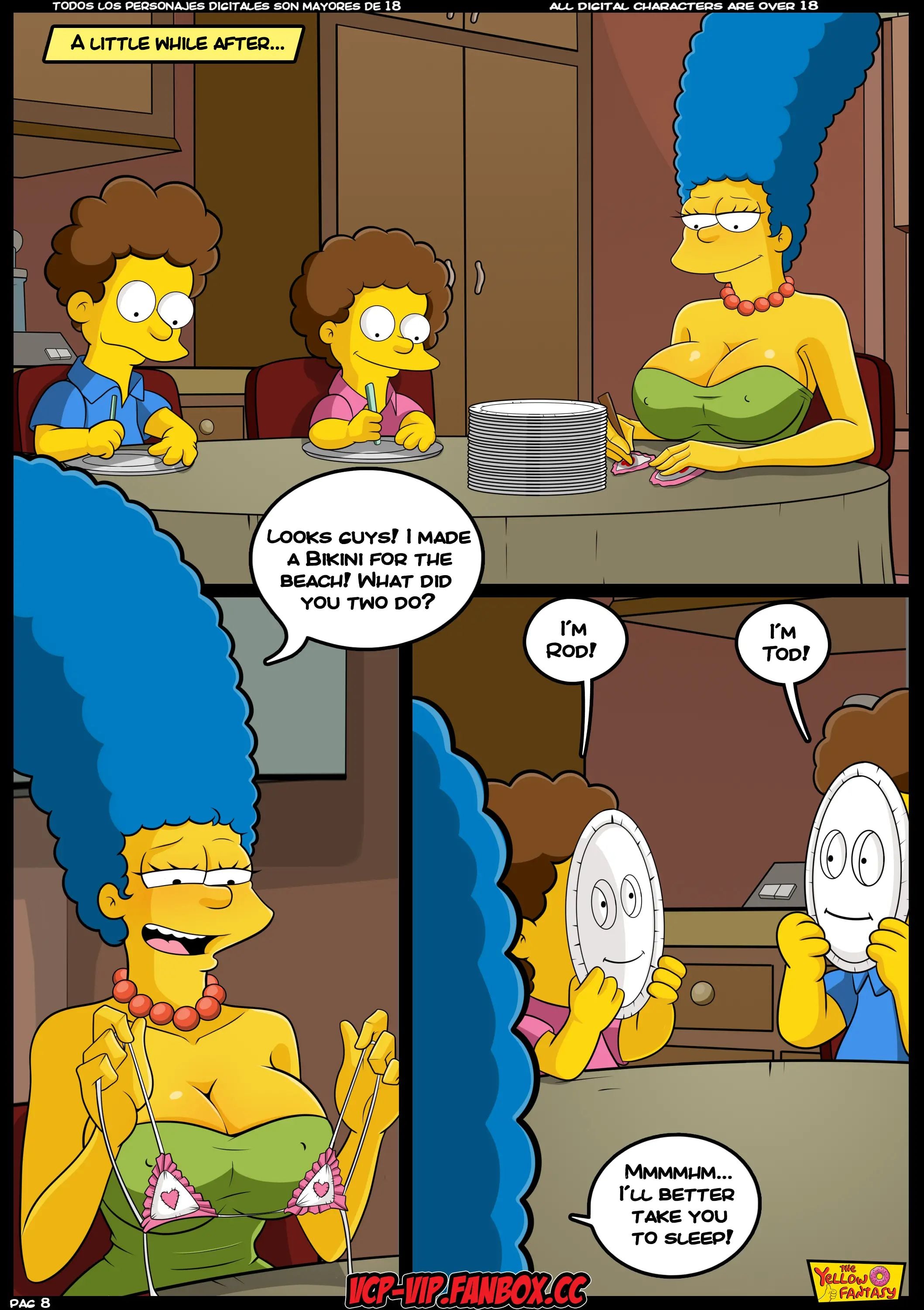 Babysitting Without Babysitting – Chapter 9 (The Simpsons) — preview page 9