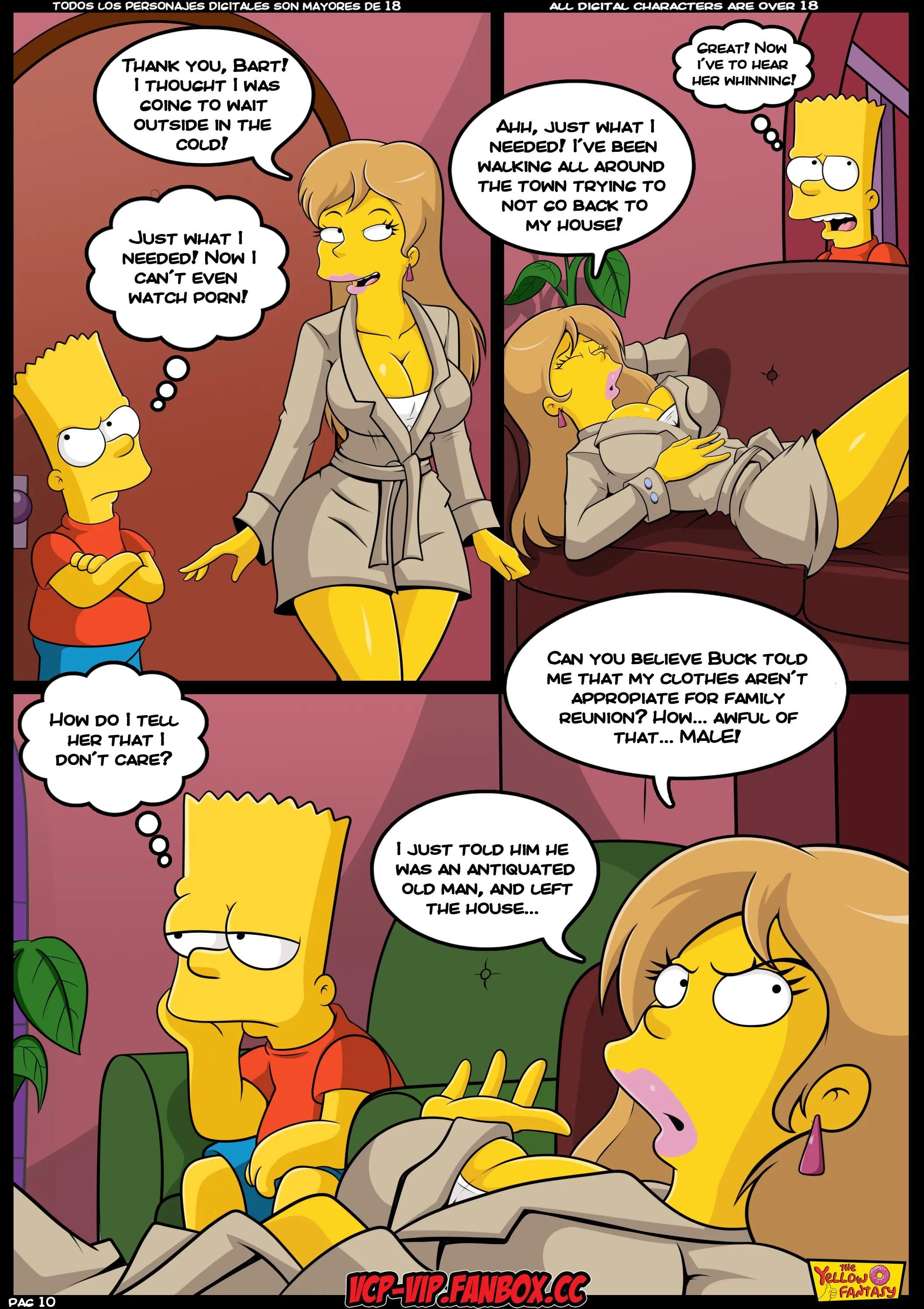 Babysitting Without Babysitting – Chapter 9 (The Simpsons) — preview page 11