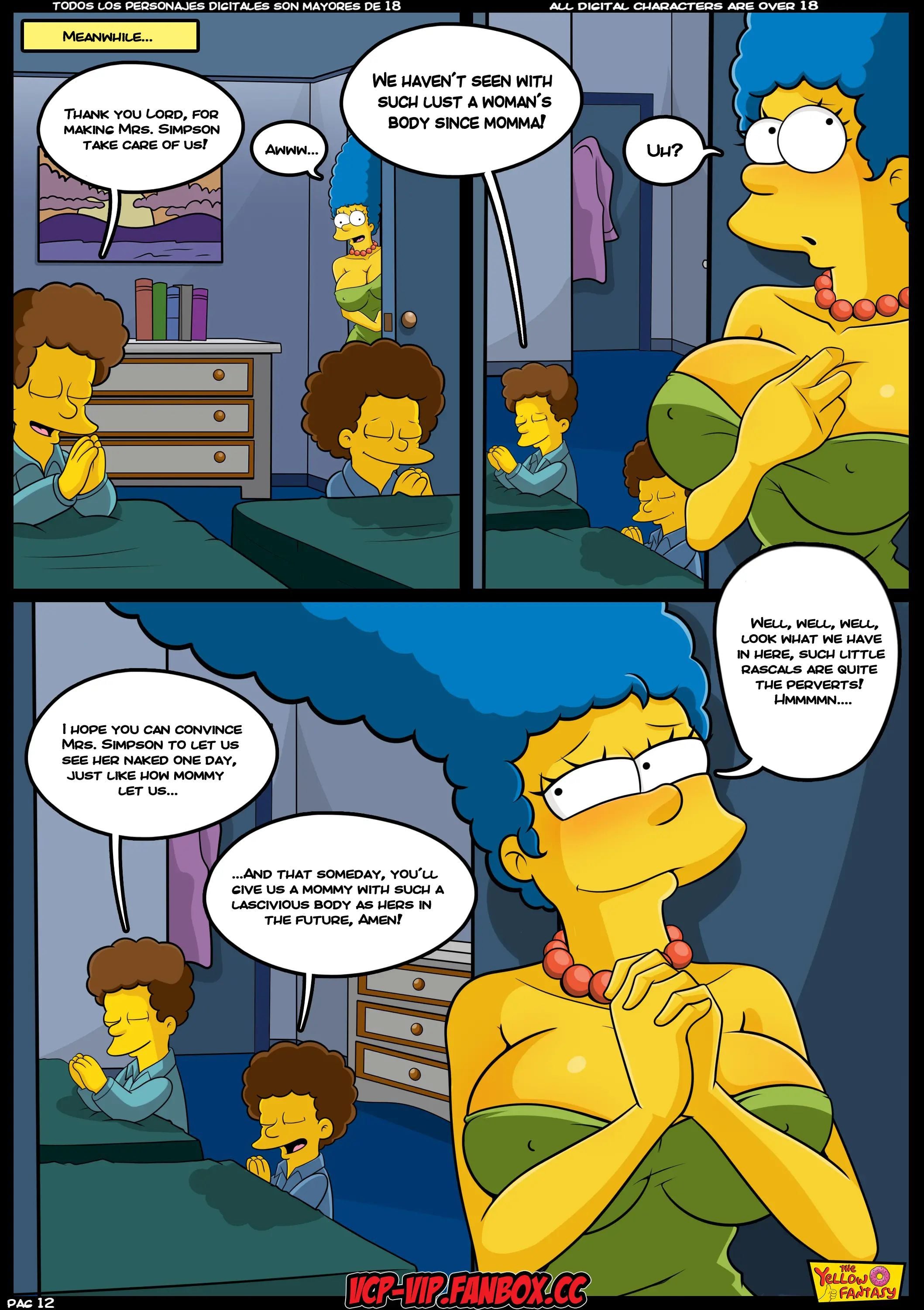 Babysitting Without Babysitting – Chapter 9 (The Simpsons) — preview page 13