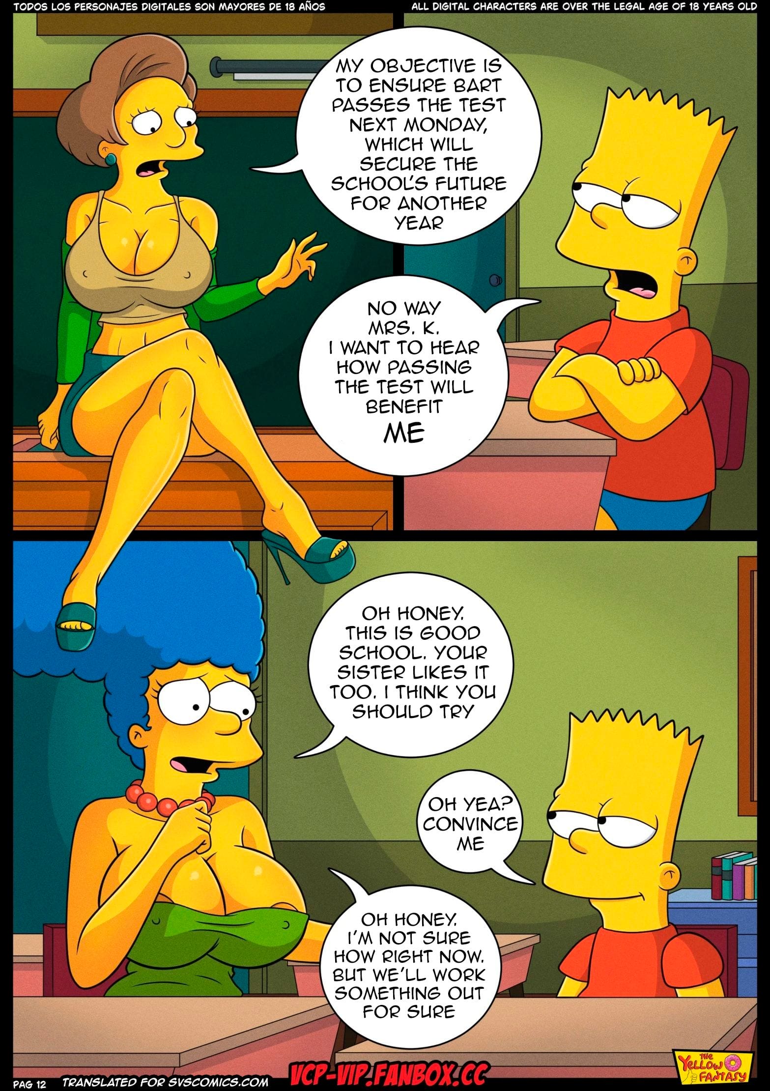 The Exam – Chapter 15 (The Simpsons) — preview page 13