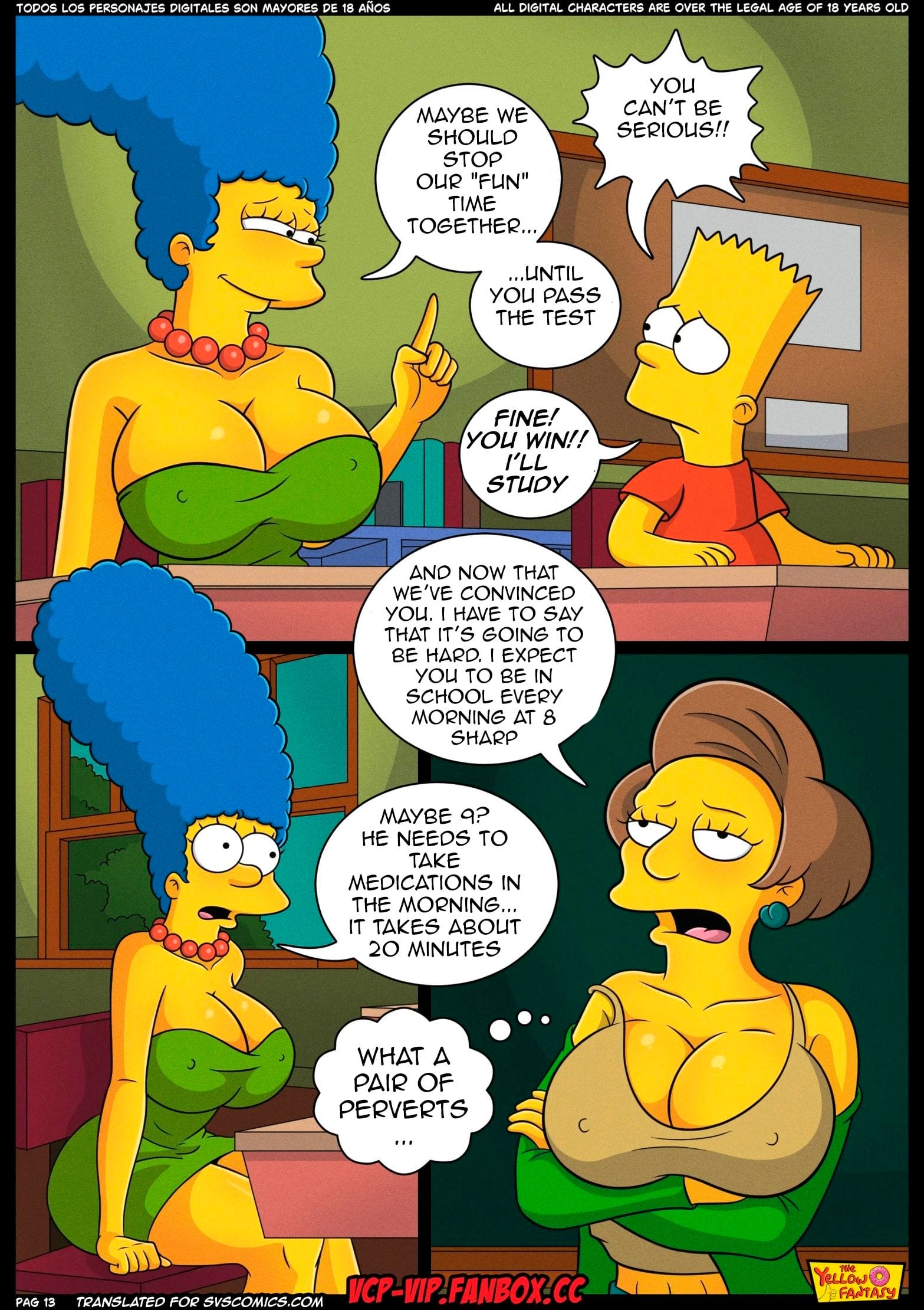 The Exam – Chapter 15 (The Simpsons) — preview page 14