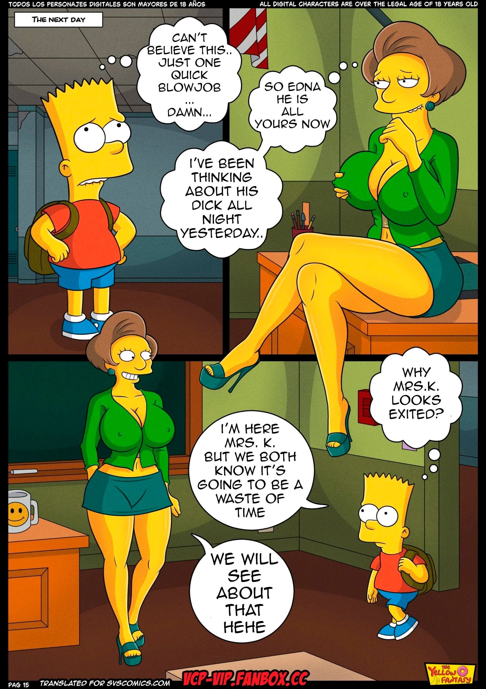 The Exam – Chapter 15 (The Simpsons) — preview page 16