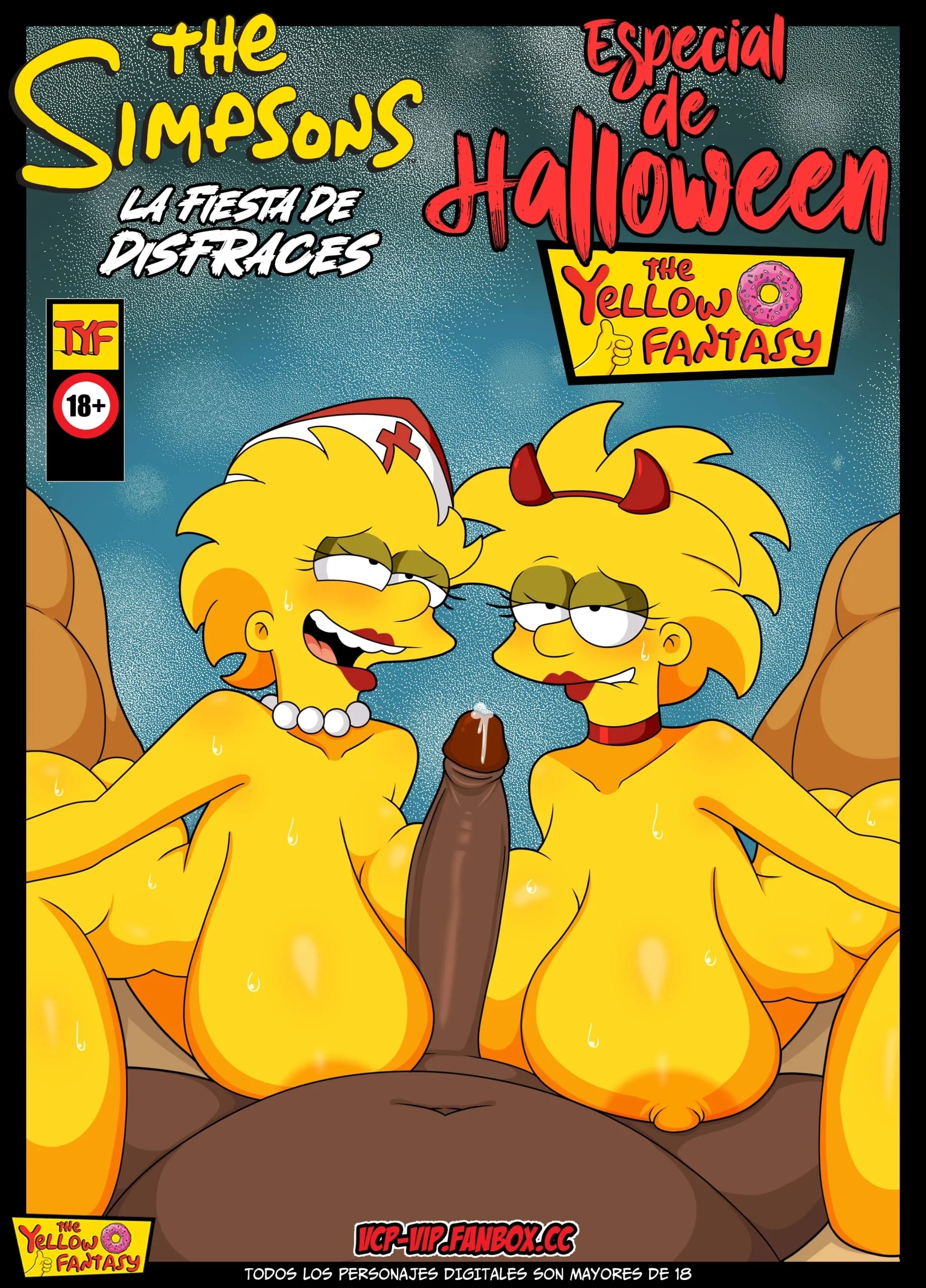 Spooktacular Halloween Party Fun – Chapter 12 (The Simpsons) — preview page 1