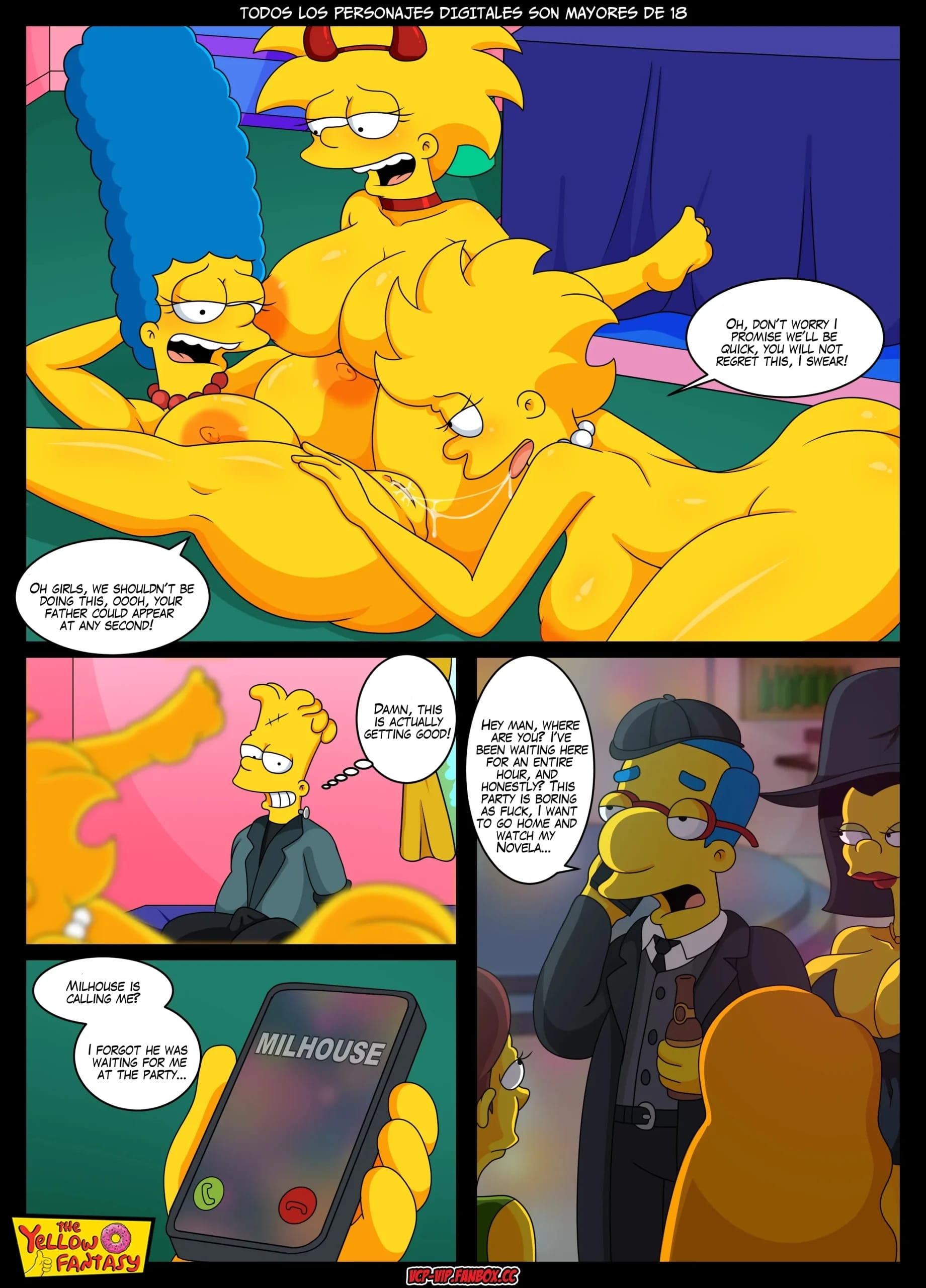 Spooktacular Halloween Party Fun – Chapter 12 (The Simpsons) — preview page 6