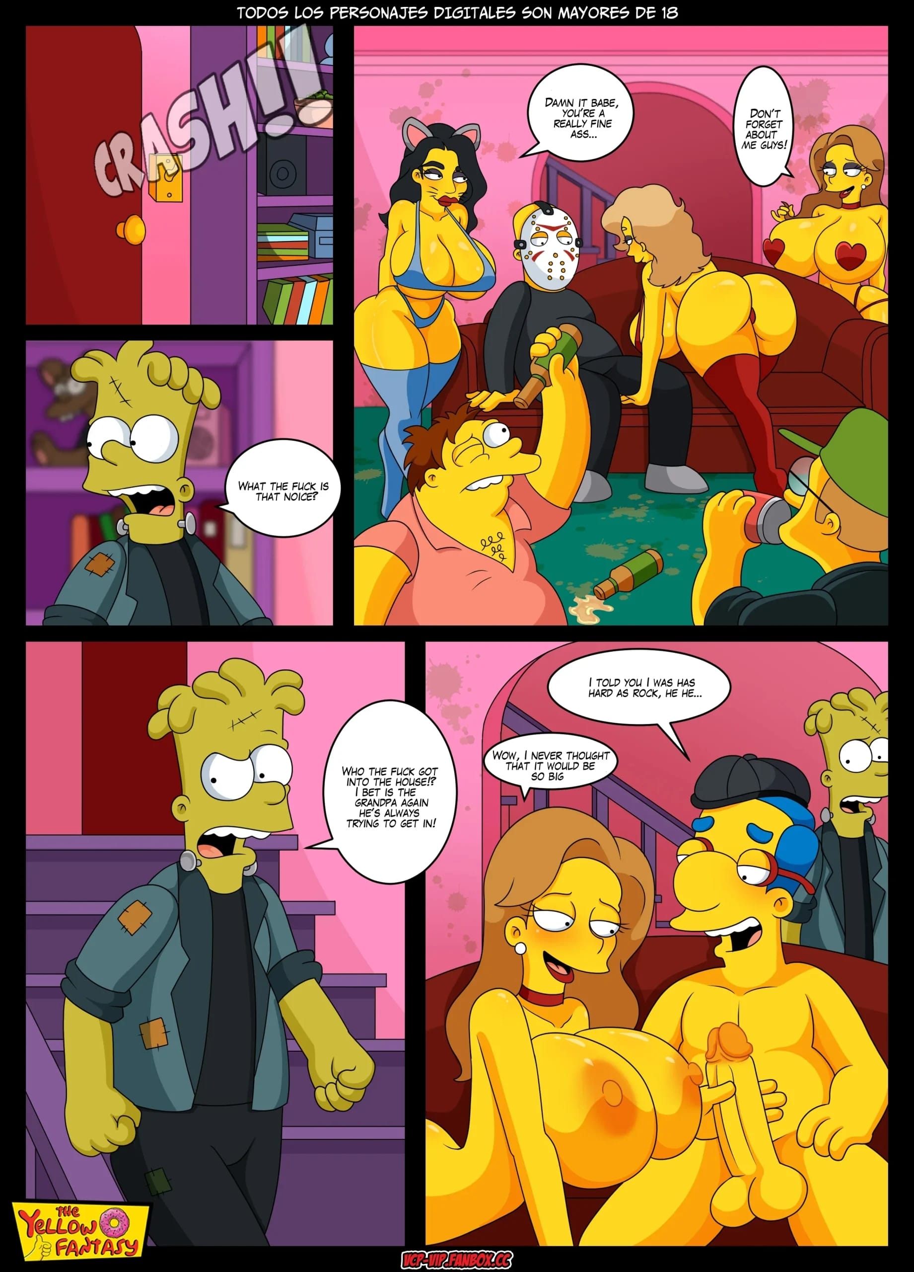 Spooktacular Halloween Party Fun – Chapter 12 (The Simpsons) — preview page 9